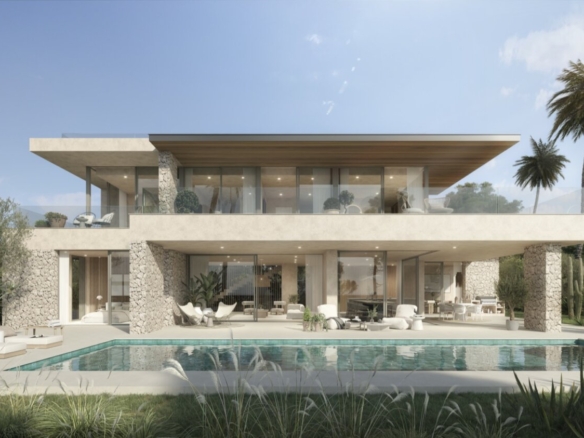 Contemporary villa 100m from beach, Elviria