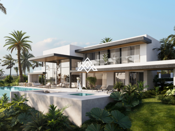 Elegancia y lujo en esta villa en construcción situada en La Alcaidesa