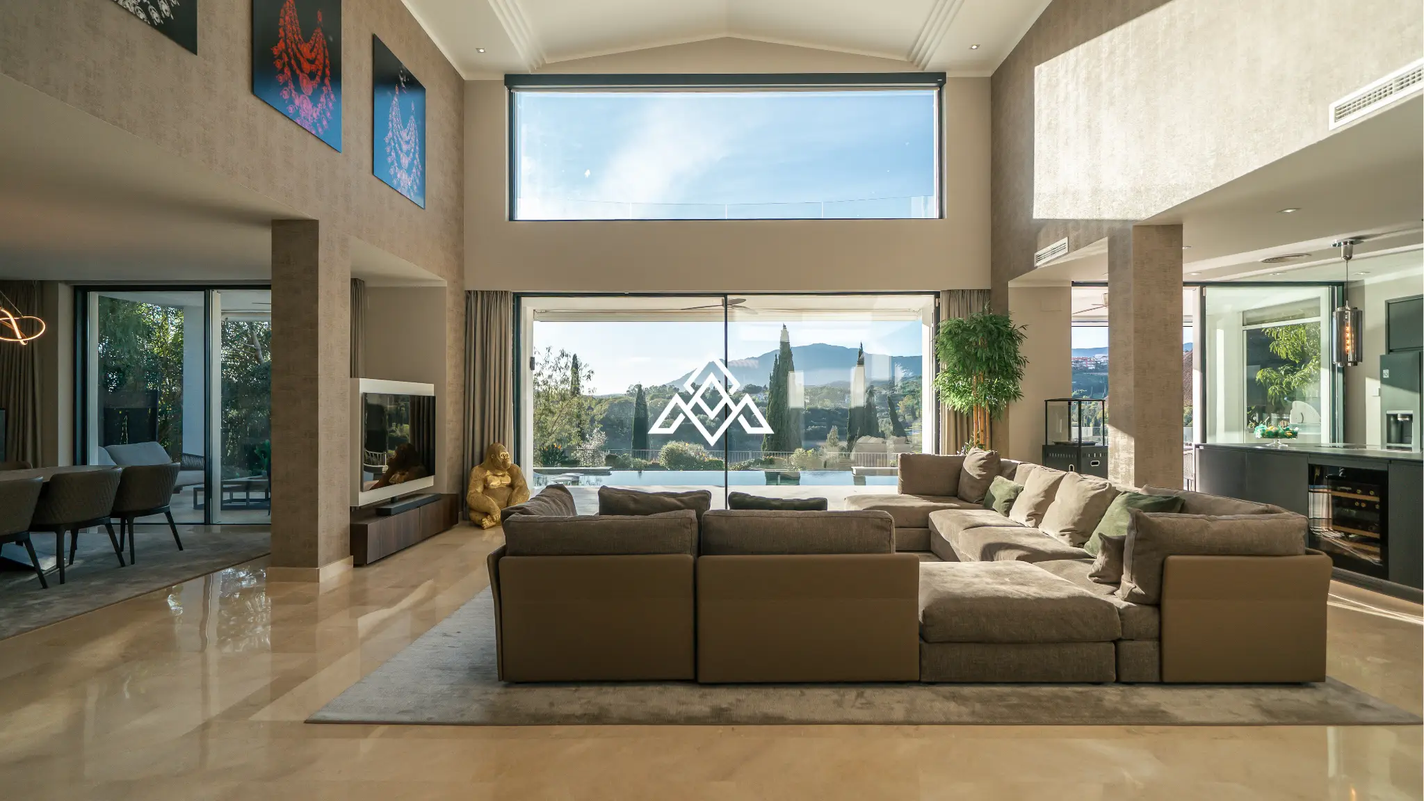 MPA-0099 Golf Villa Los Flamingos – Contemporary Frontline Golf Home