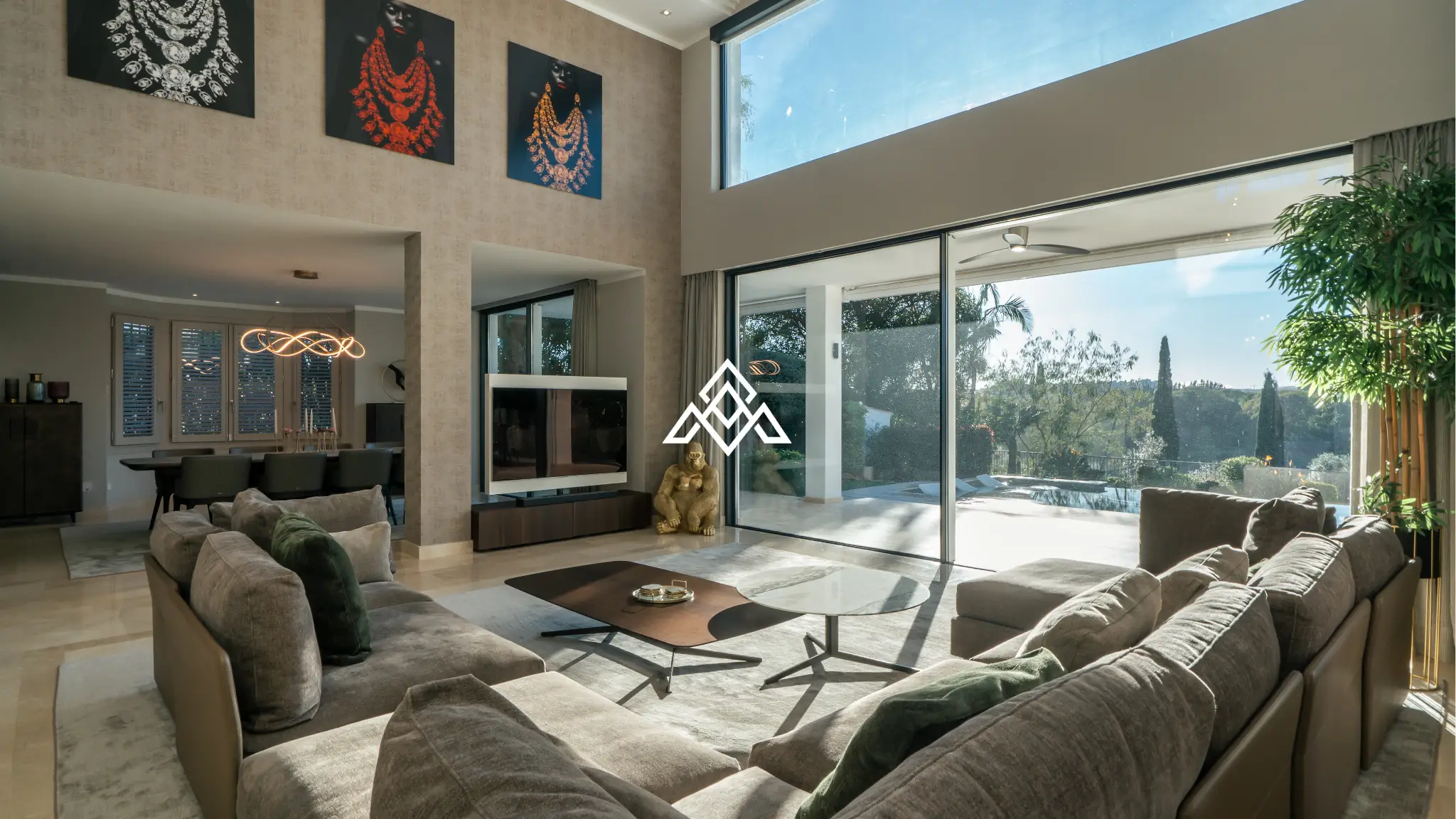 MPA-0099 Golf Villa Los Flamingos – Contemporary Frontline Golf Home