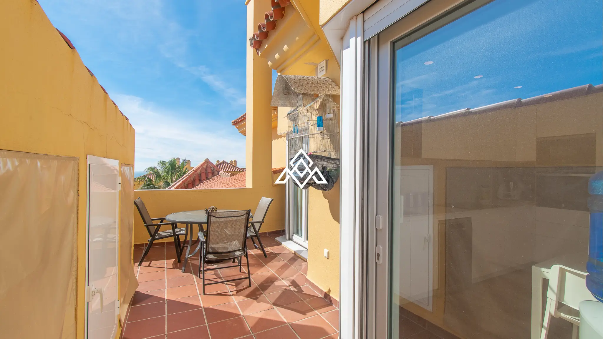 Mijas Penthouse – Terrace with Mediterranean Sea Views