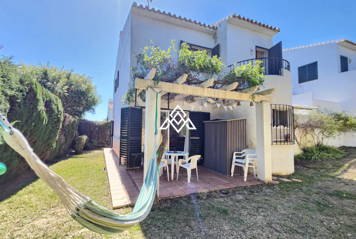 Corner Monte Biarritz townhouse with garden and terraces, near San Pedro