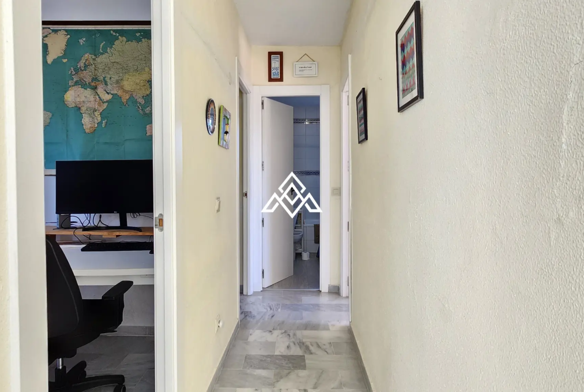 Corner Monte Biarritz townhouse with garden and terraces, near San Pedro