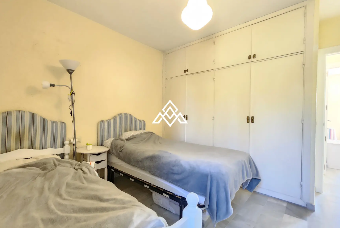 Corner Monte Biarritz townhouse with garden and terraces, near San Pedro