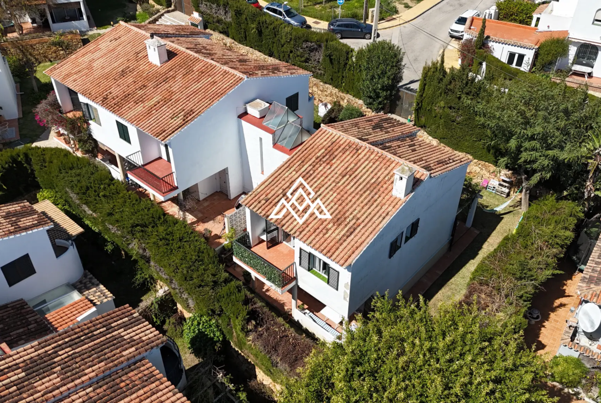 Corner Monte Biarritz townhouse with garden and terraces, near San Pedro