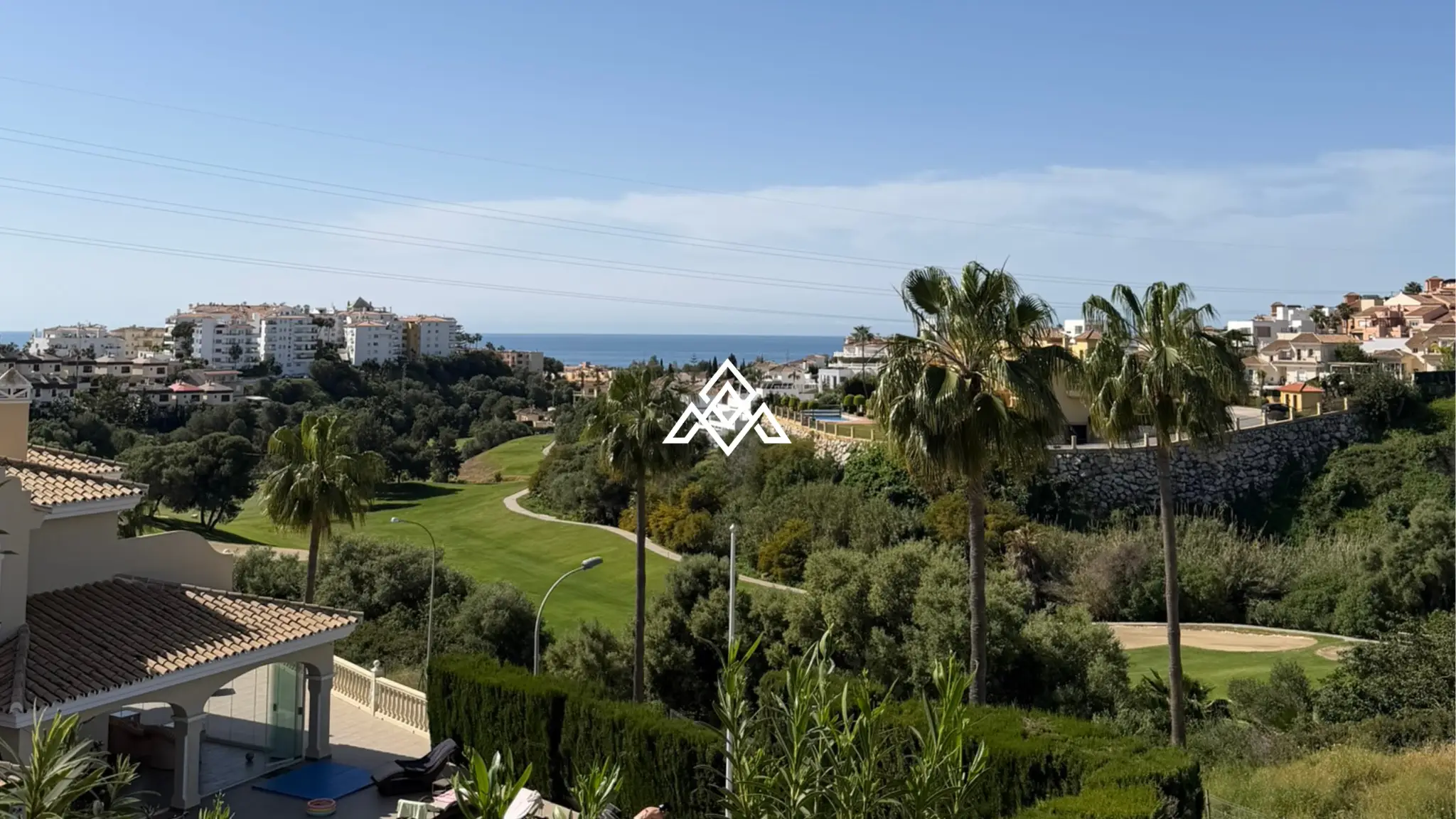 Riviera del Sol villa with private pool, sea views and modern renovated interior Costa del Sol