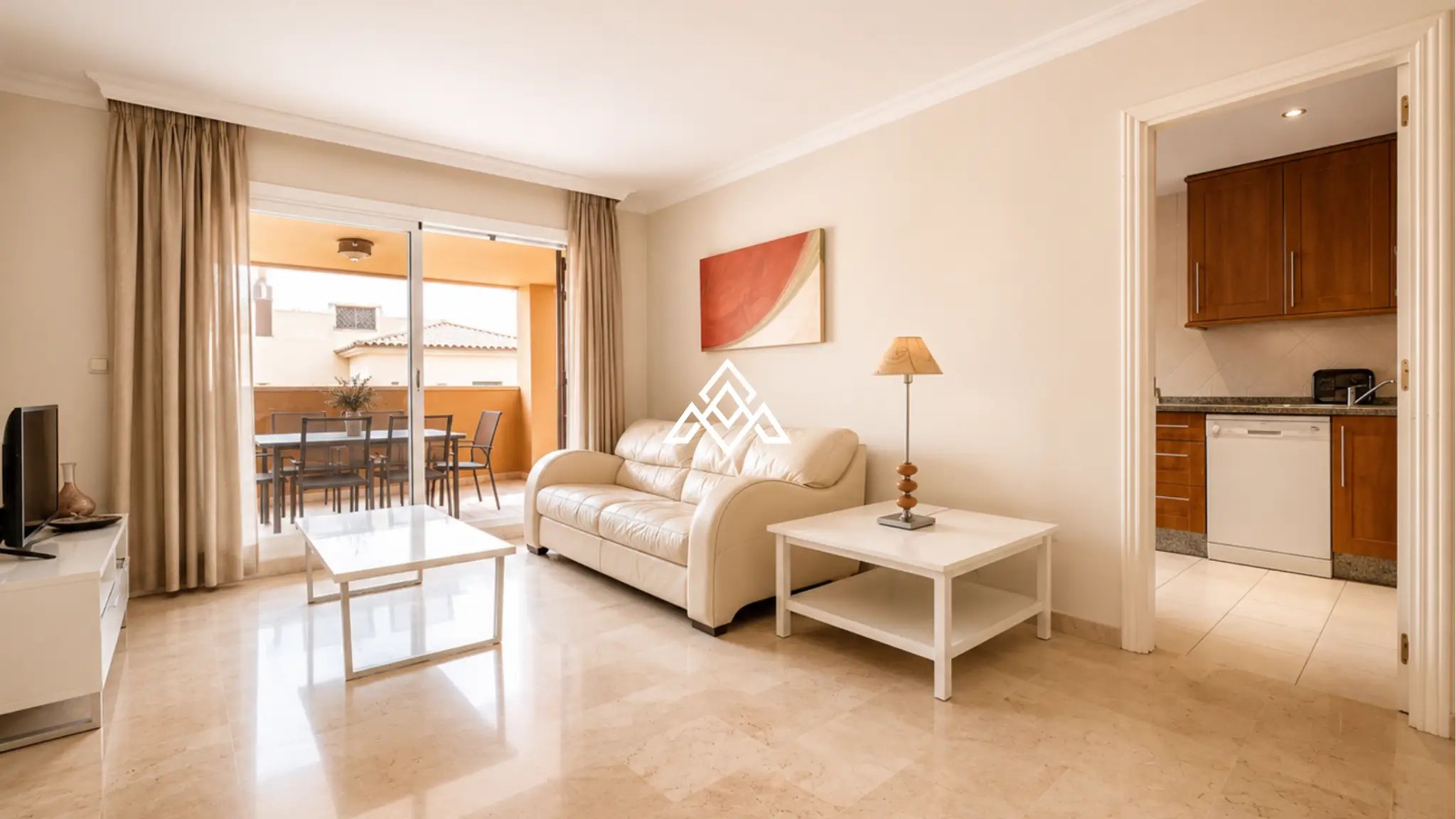 MPA-0107 Elviria apartment ground floor with sea views and terrace in Marbella