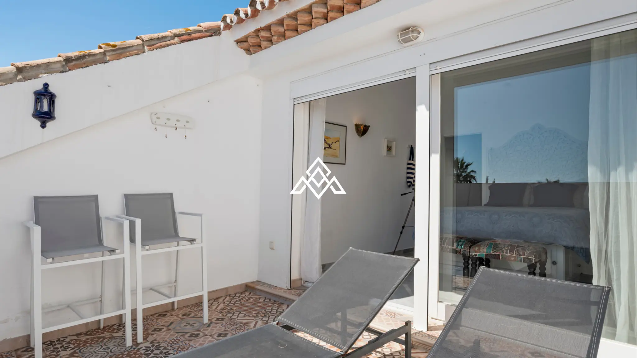 Bahia Doncella townhouse with terrace, sea views and private garden