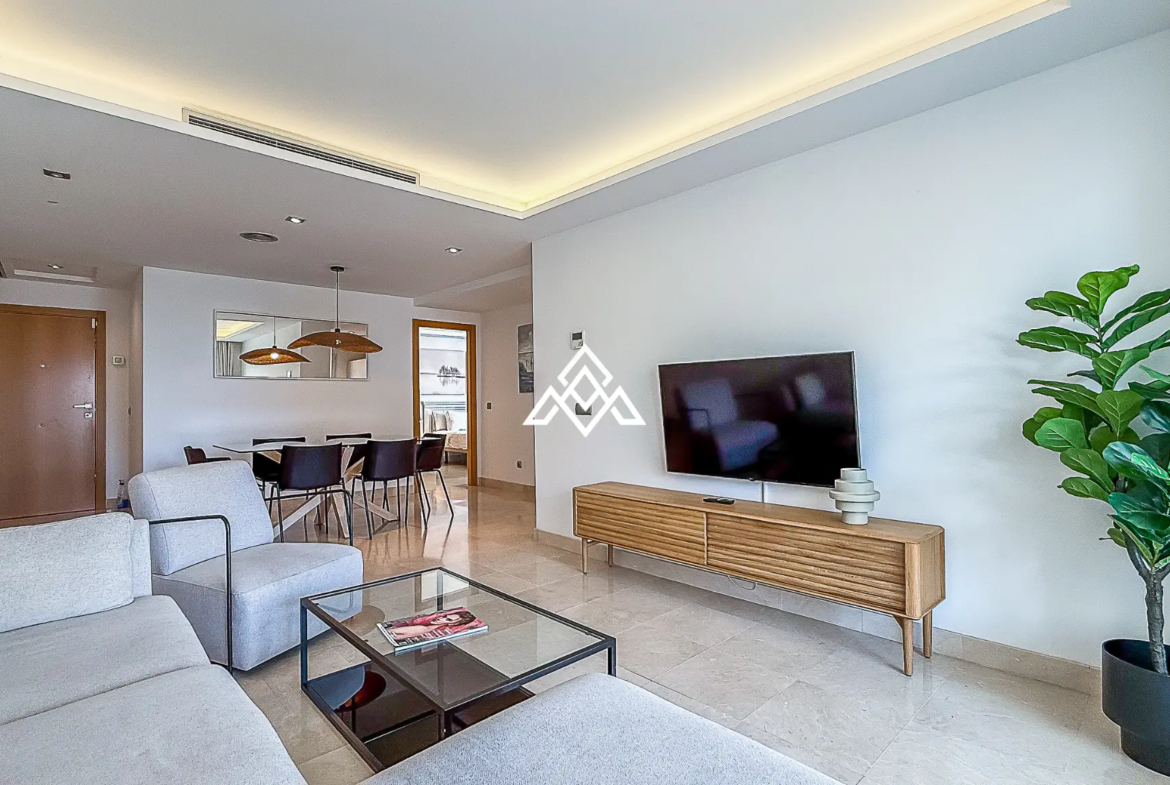 San Pedro penthouse duplex with large terraces and private solarium near the beach