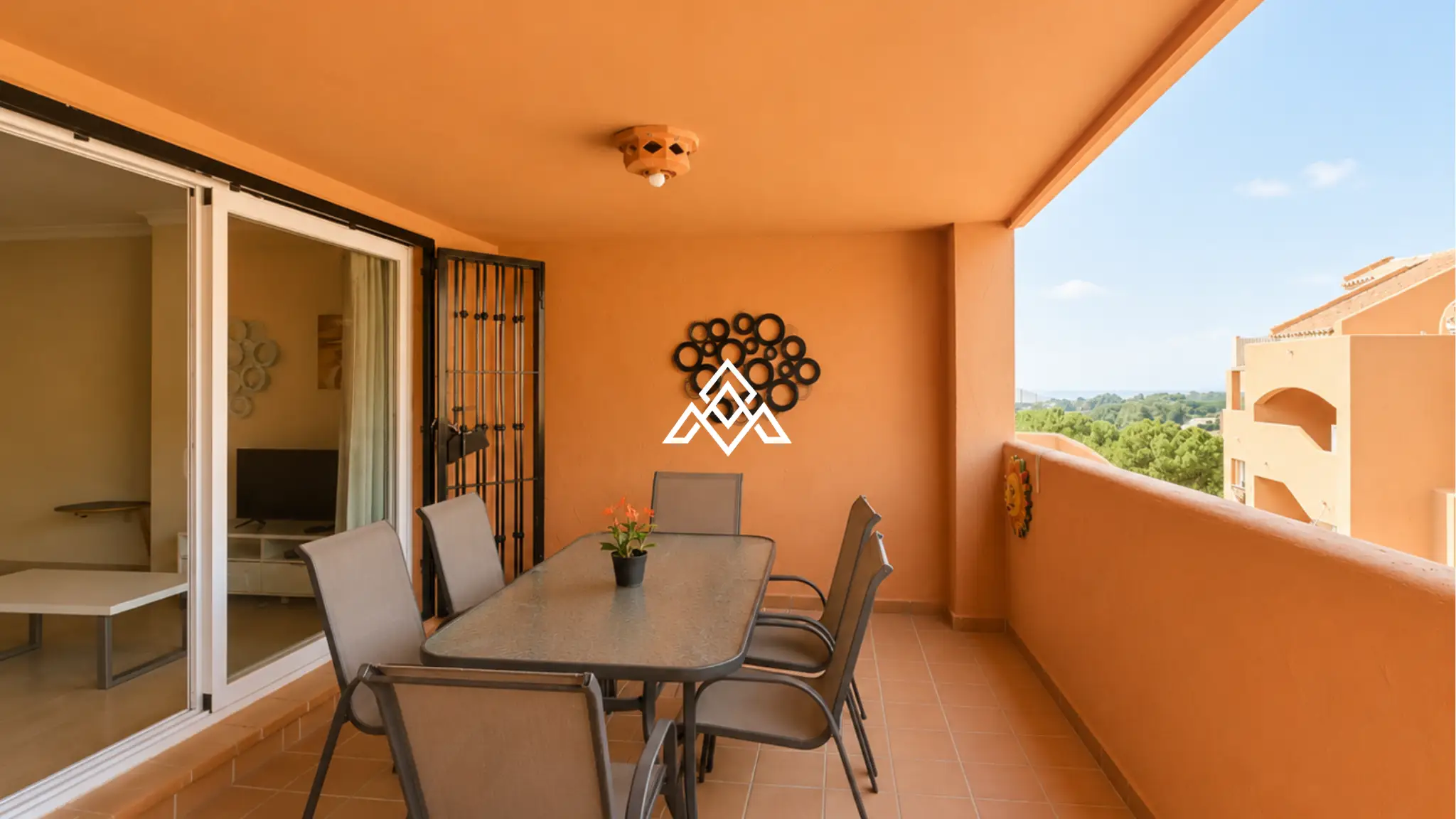 MPA-0107 Elviria apartment ground floor with sea views and terrace in Marbella