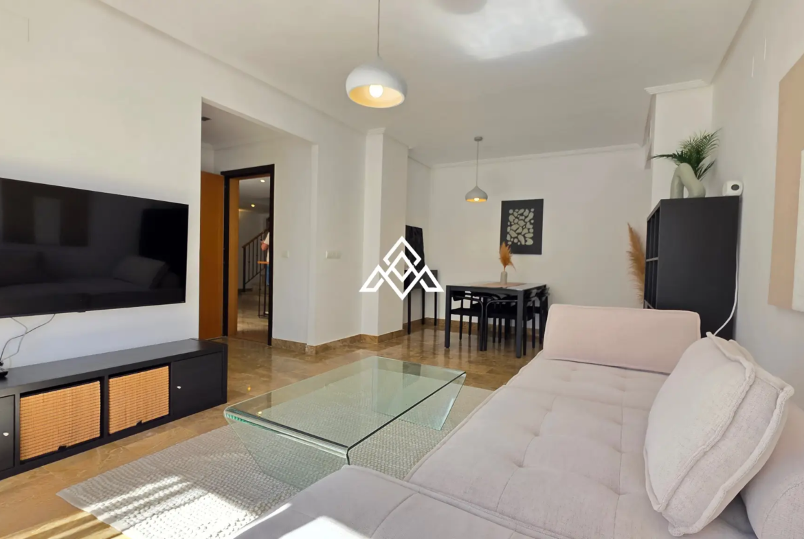 Selwo apartment with terrace, pool and gardens in gated community Estepona