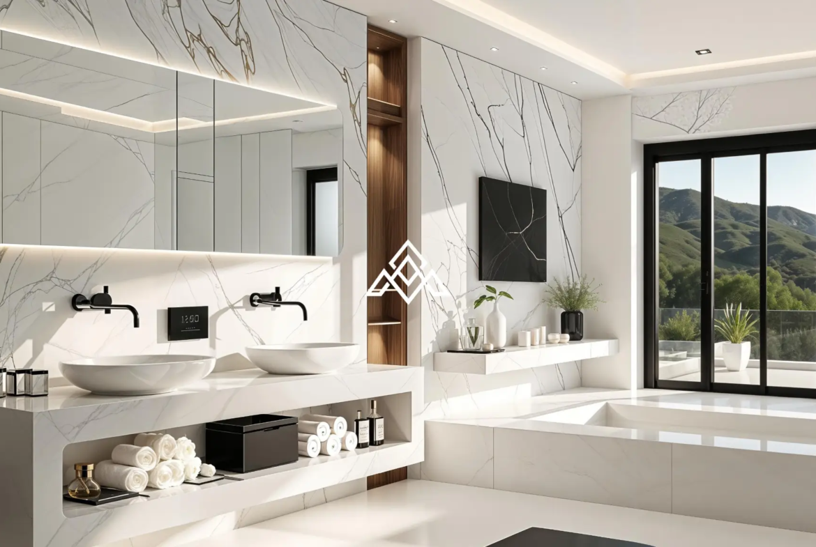 La Cala Golf villa with contemporary architecture and luxury design in Mijas