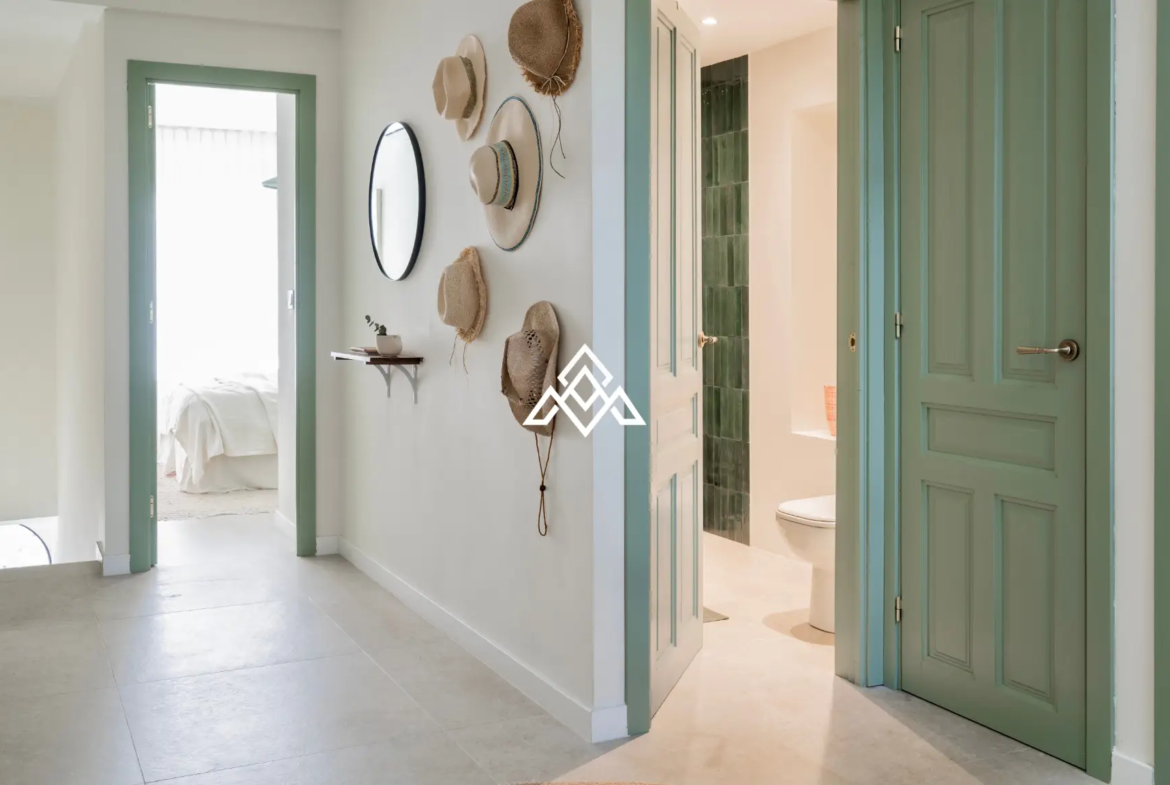 Designer townhouse with rooftop pool and panoramic sea views on Costa del Sol