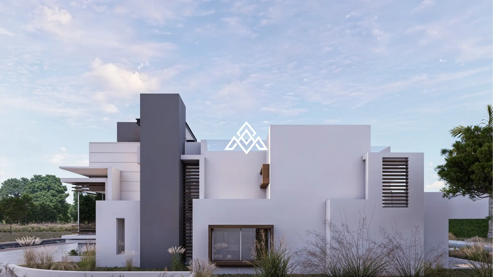 Guadalmina Baja villa under construction with contemporary design and luxury features
