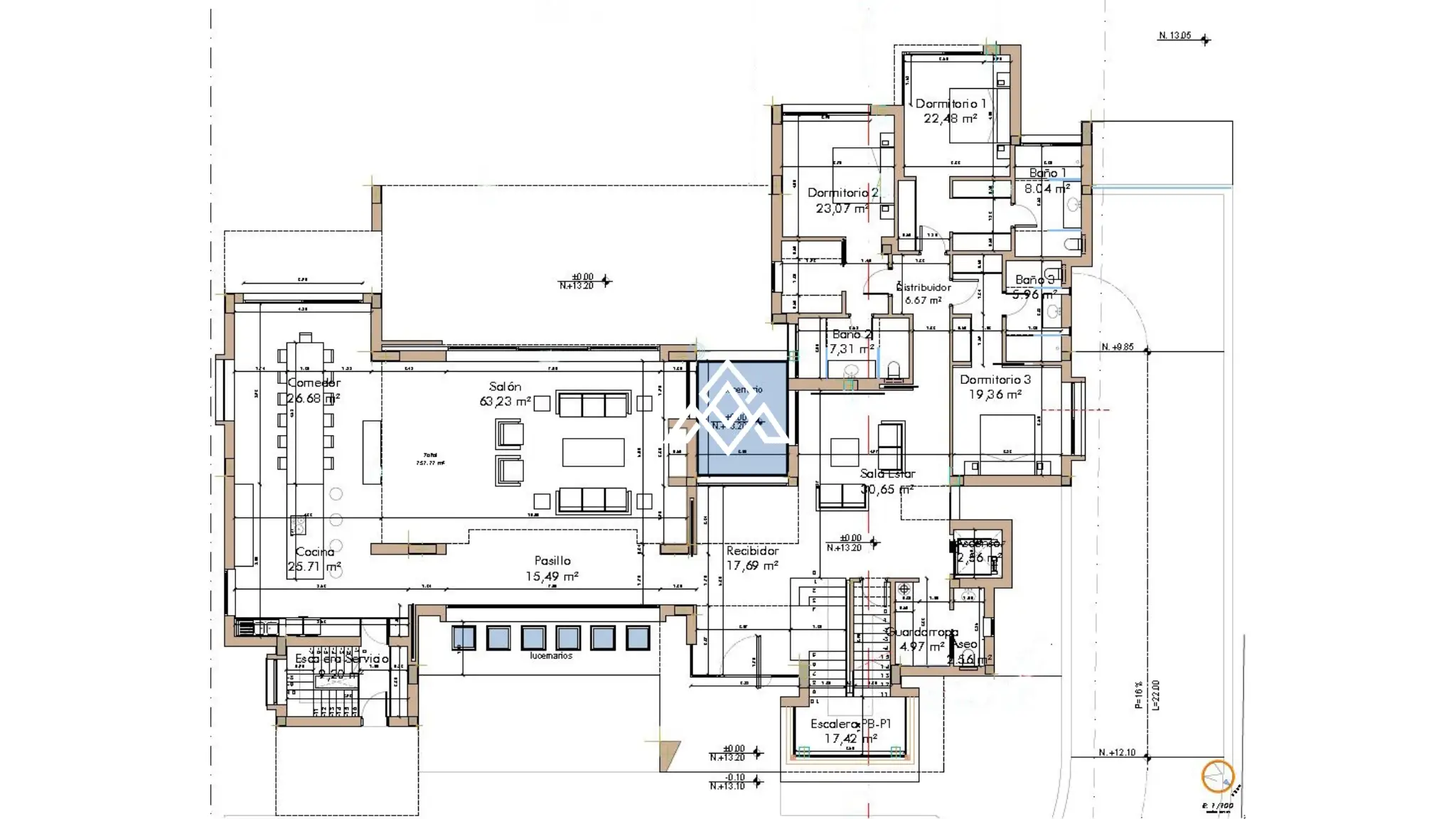 Guadalmina Baja villa under construction with contemporary design and luxury features