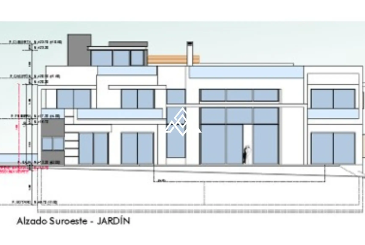 Guadalmina Baja villa under construction with contemporary design and luxury features