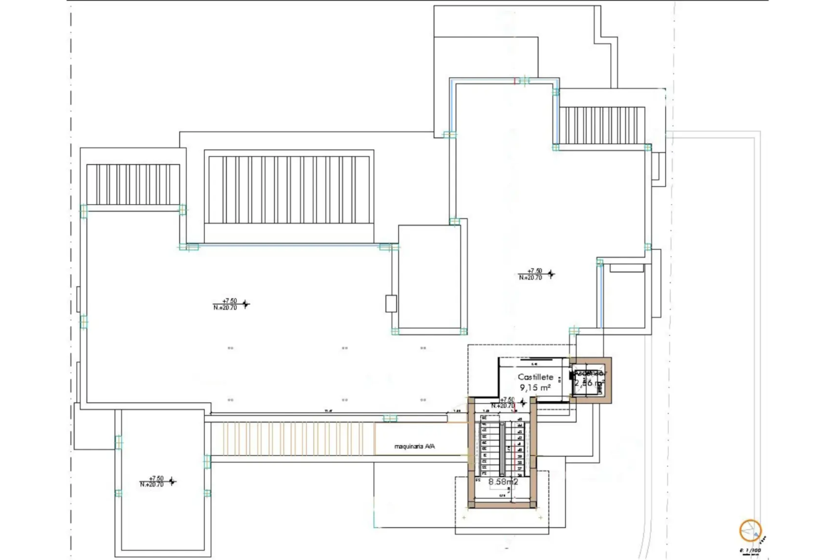 Guadalmina Baja villa under construction with contemporary design and luxury features