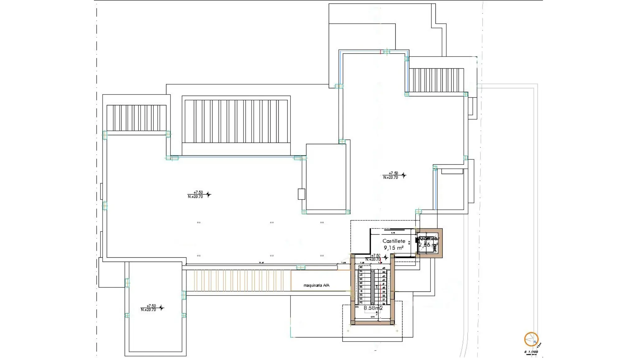 Guadalmina Baja villa under construction with contemporary design and luxury features