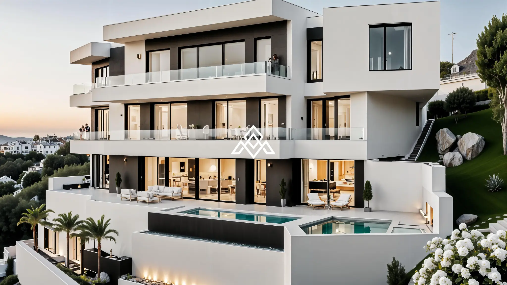 La Cala Golf villa with contemporary architecture and luxury design in Mijas