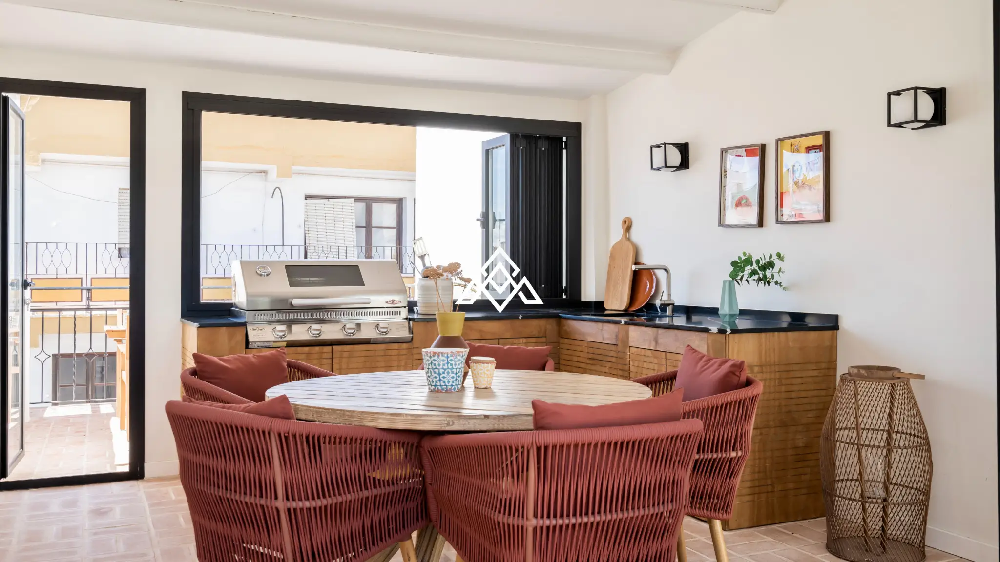 Designer townhouse with rooftop pool and panoramic sea views on Costa del Sol