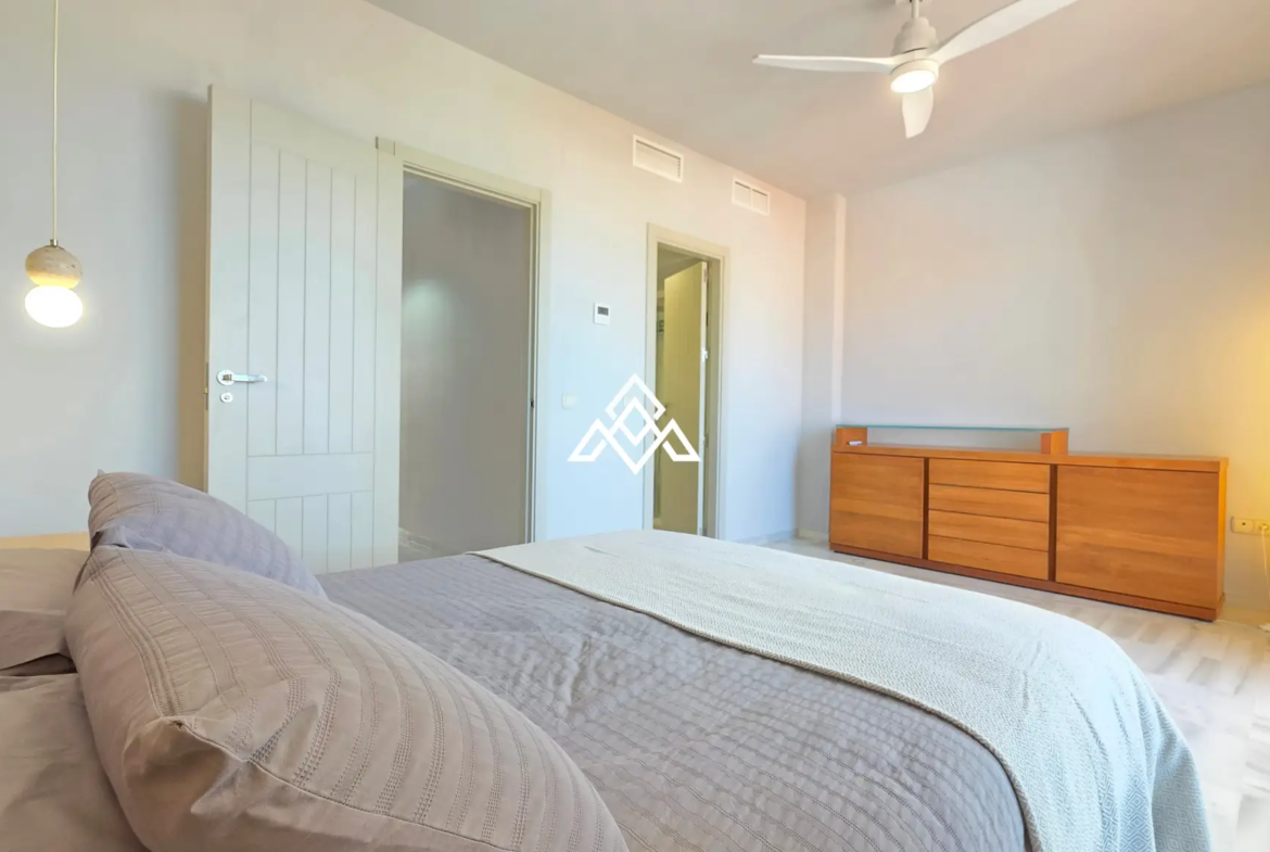 Beachfront townhouse Costalita with sea views and direct beach access in Estepona