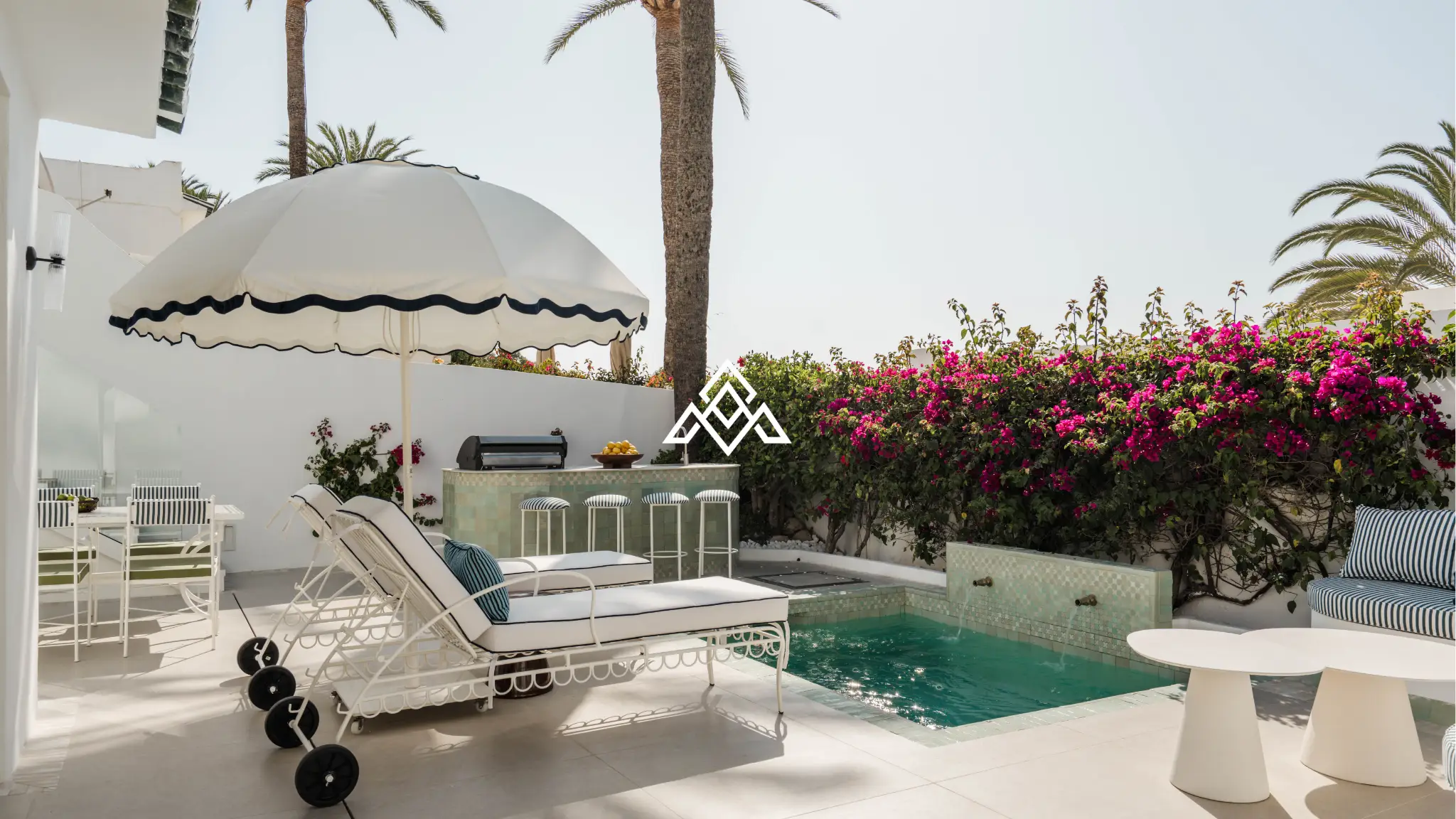 Exclusive Golden Mile Beach House in Marbella with private pool, sea views and direct beach access. Prime Spain real estate opportunity.