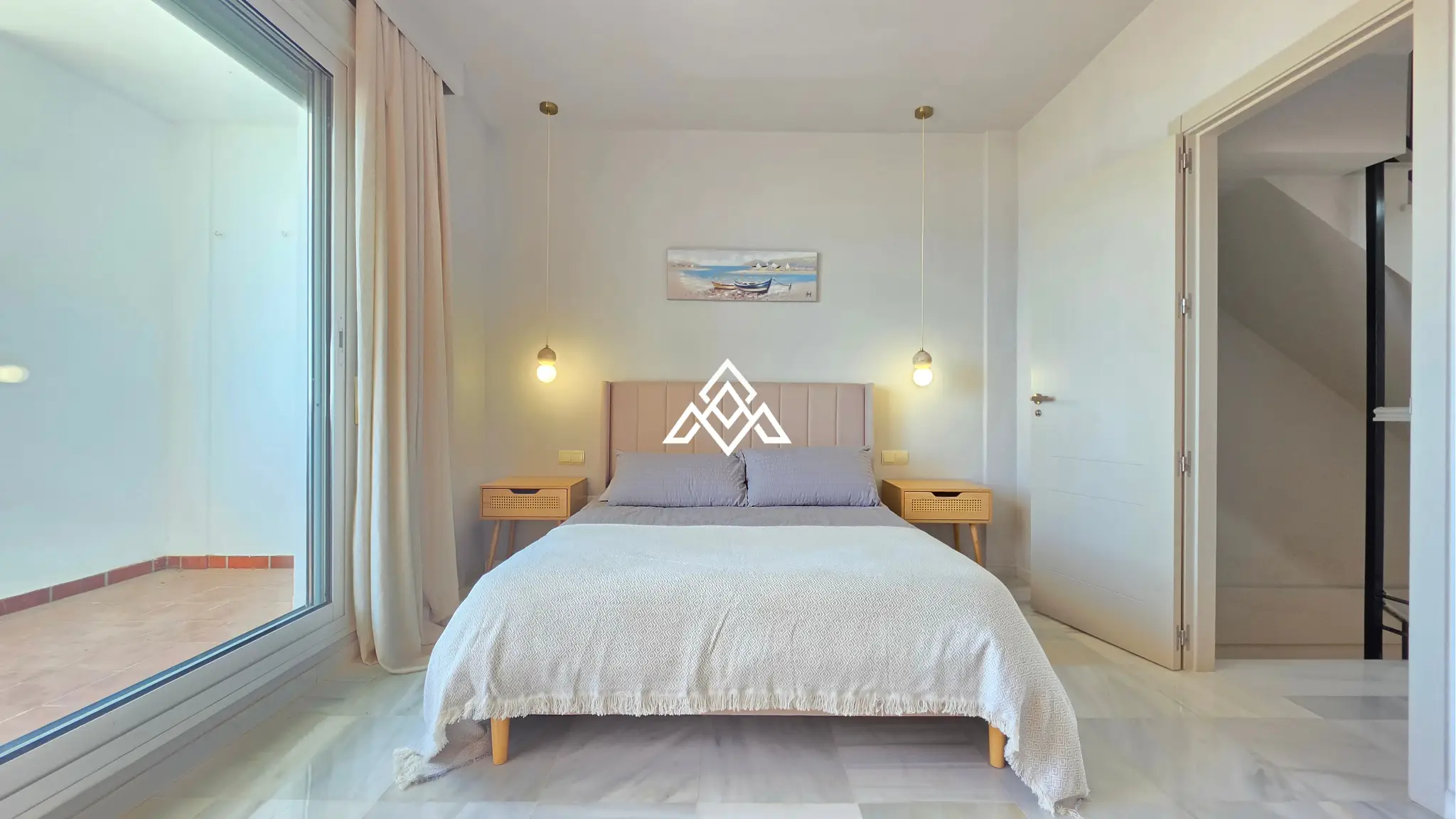 Beachfront townhouse Costalita with sea views and direct beach access in Estepona