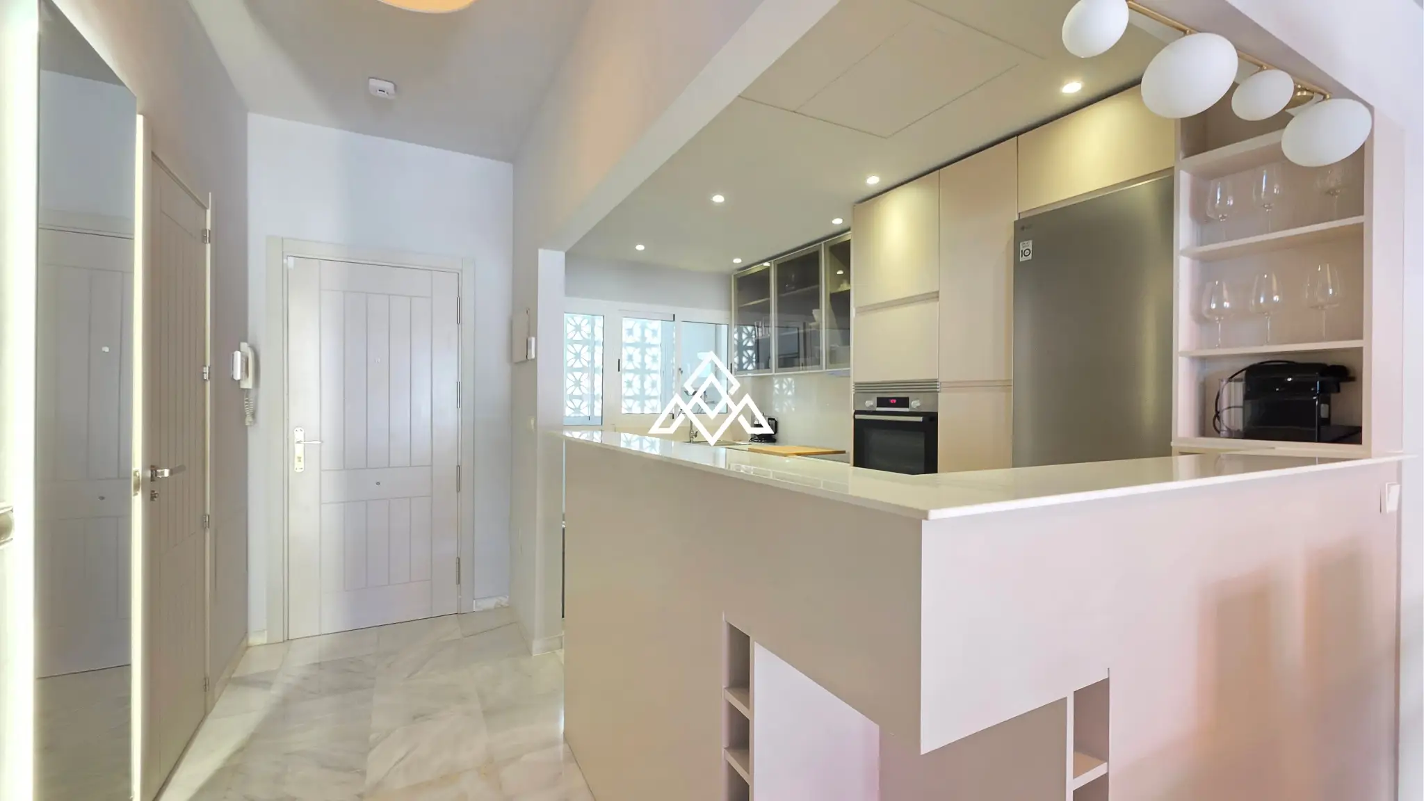 Beachfront townhouse Costalita with sea views and direct beach access in Estepona