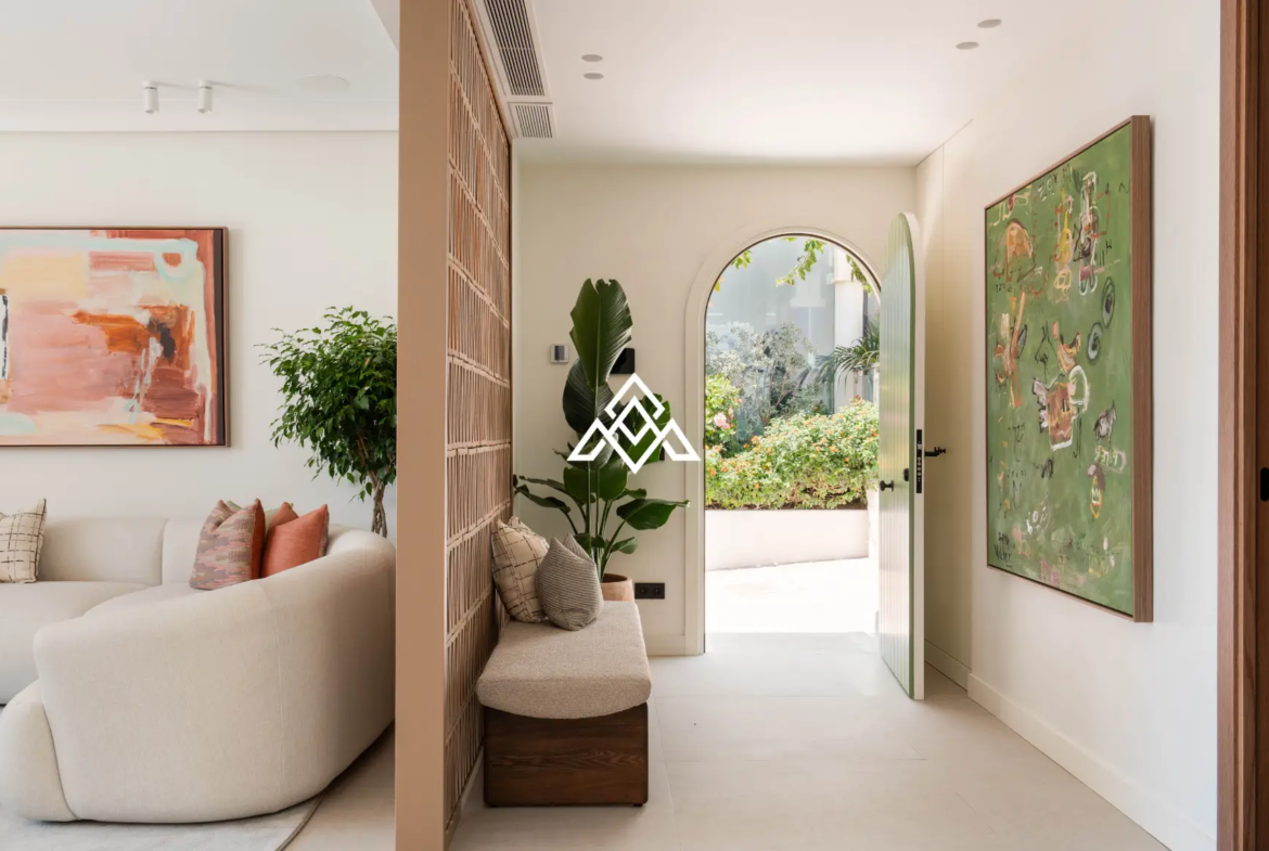 Exclusive Golden Mile Beach House in Marbella with private pool, sea views and direct beach access. Prime Spain real estate opportunity.