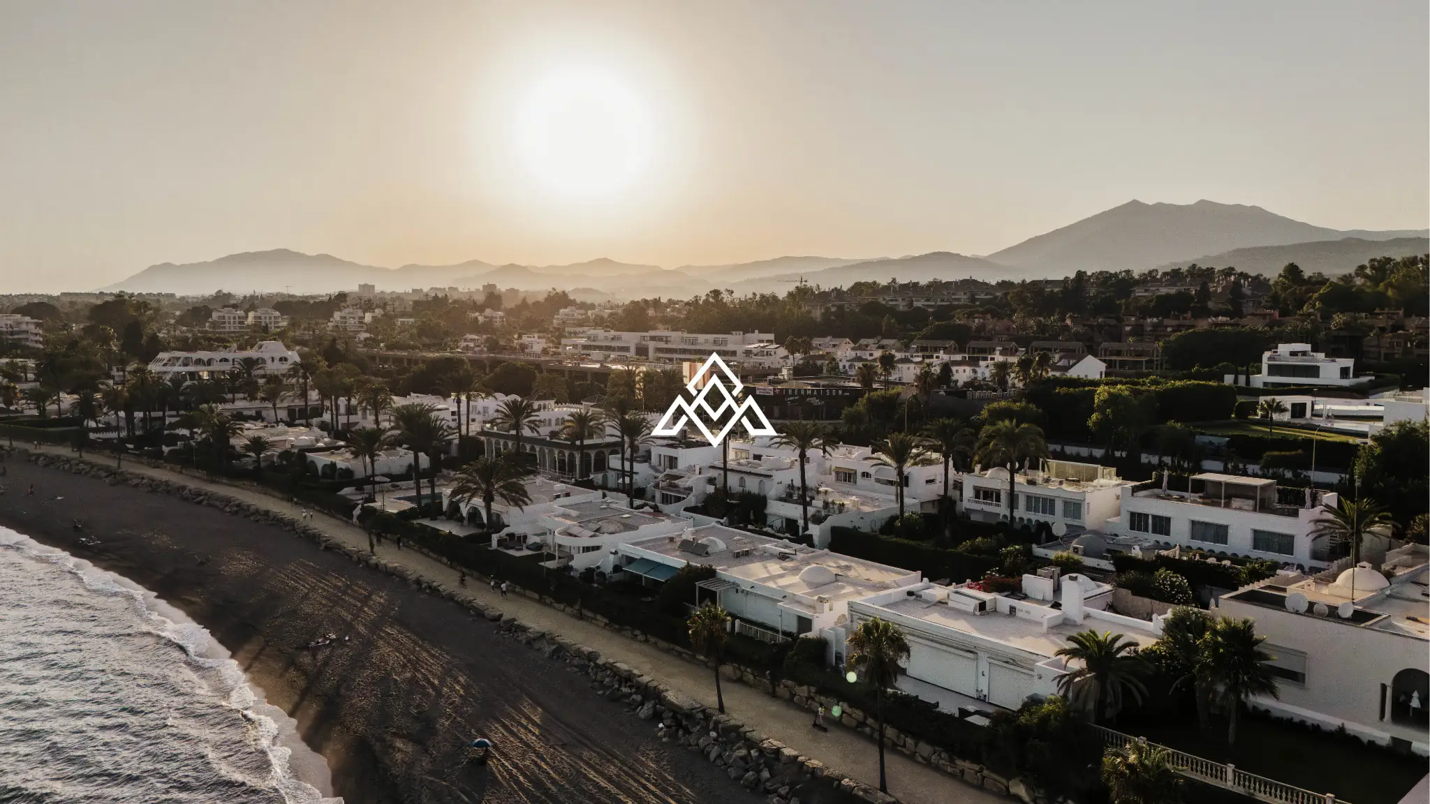 Exclusive Golden Mile Beach House in Marbella with private pool, sea views and direct beach access. Prime Spain real estate opportunity.