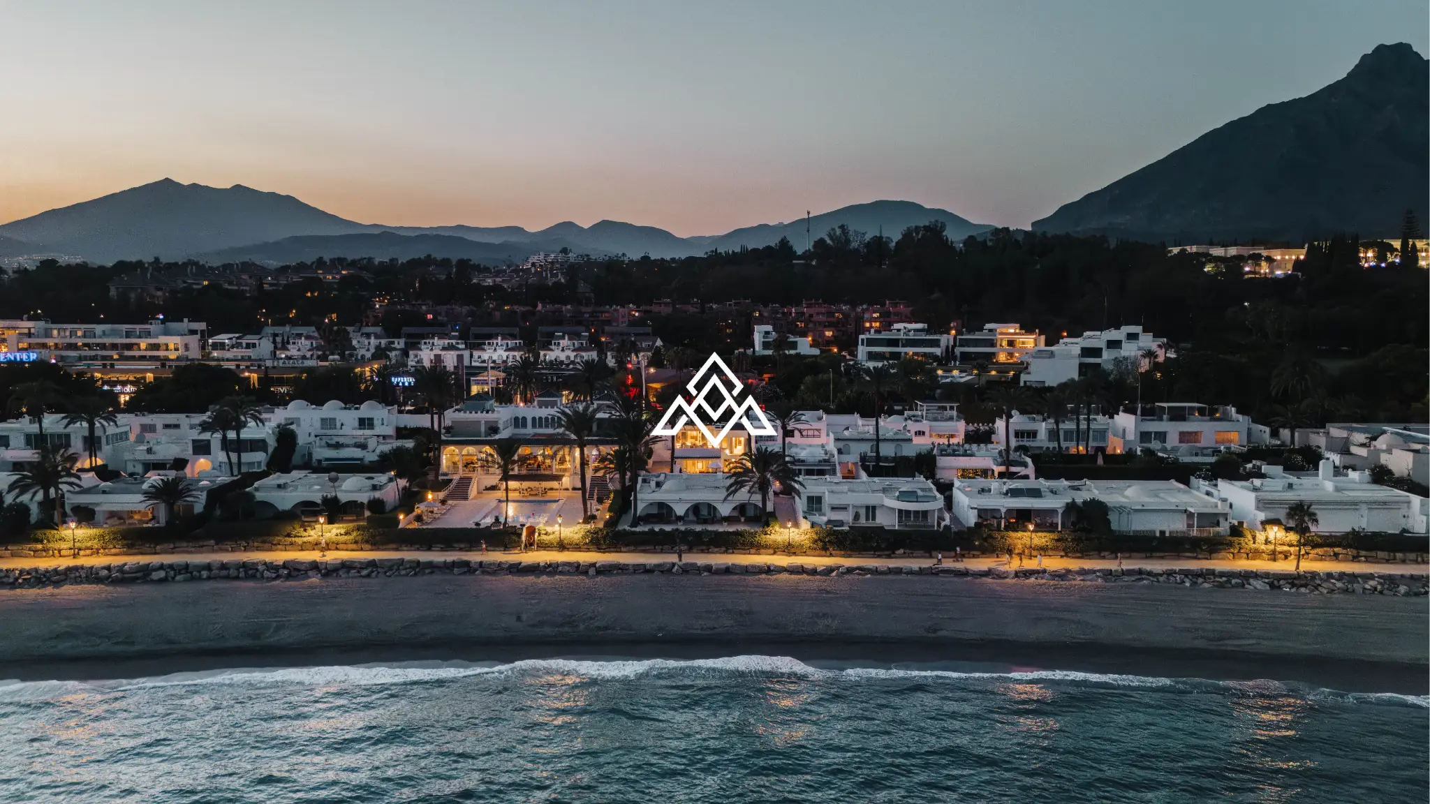 Exclusive Golden Mile Beach House in Marbella with private pool, sea views and direct beach access. Prime Spain real estate opportunity.