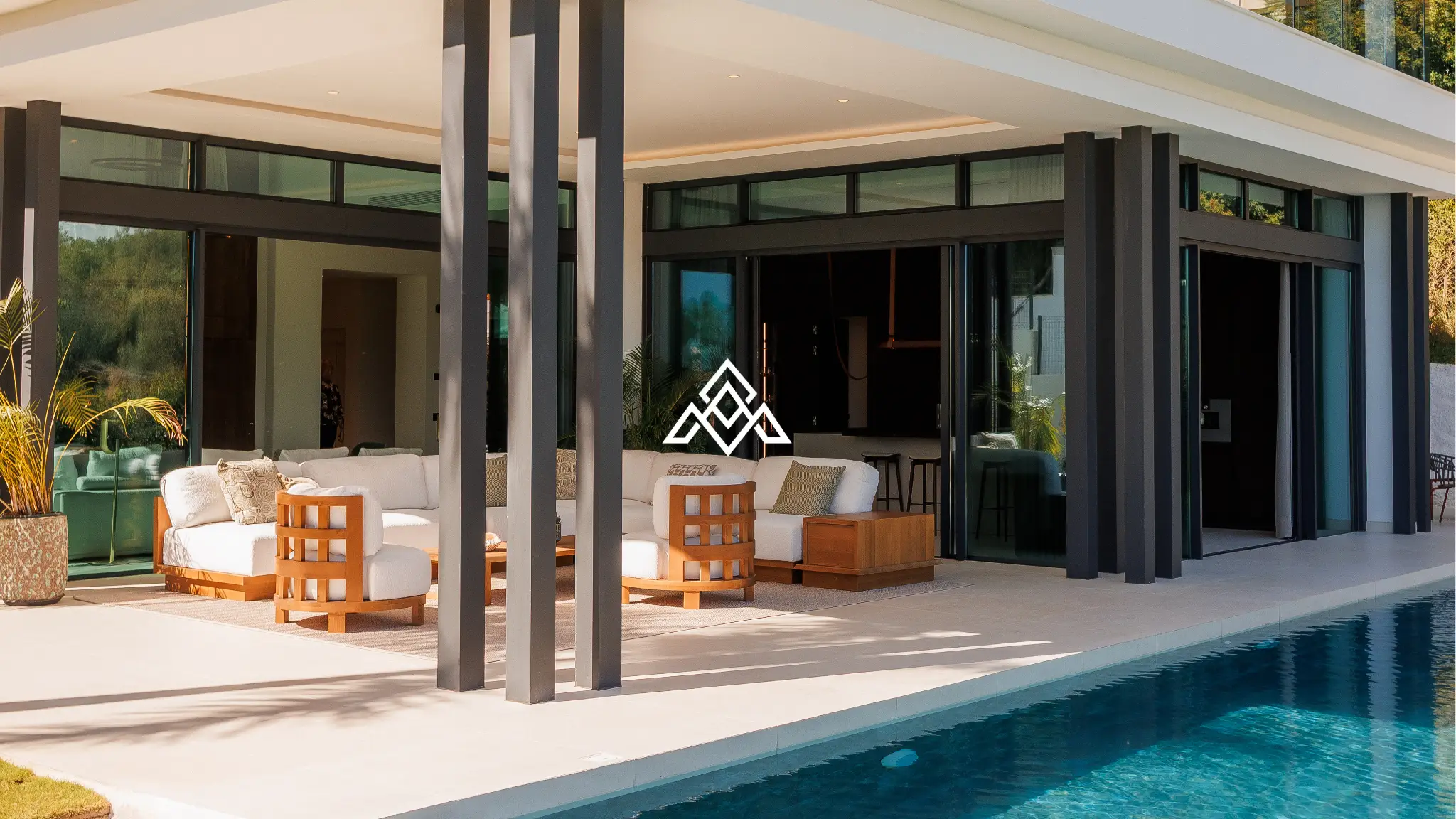 Exclusive Golden Mile Villa with private pool, designer finishes and premium amenities. Luxury Spain villa for sale in Marbella.