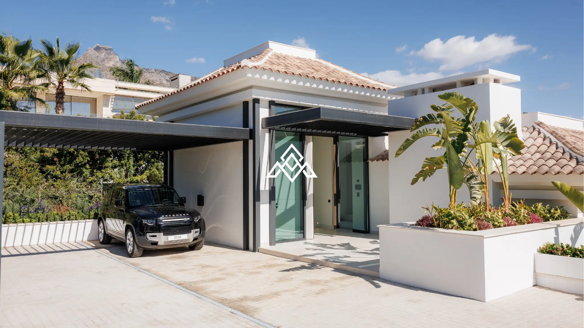 Exclusive Golden Mile Villa with private pool, designer finishes and premium amenities. Luxury Spain villa for sale in Marbella.