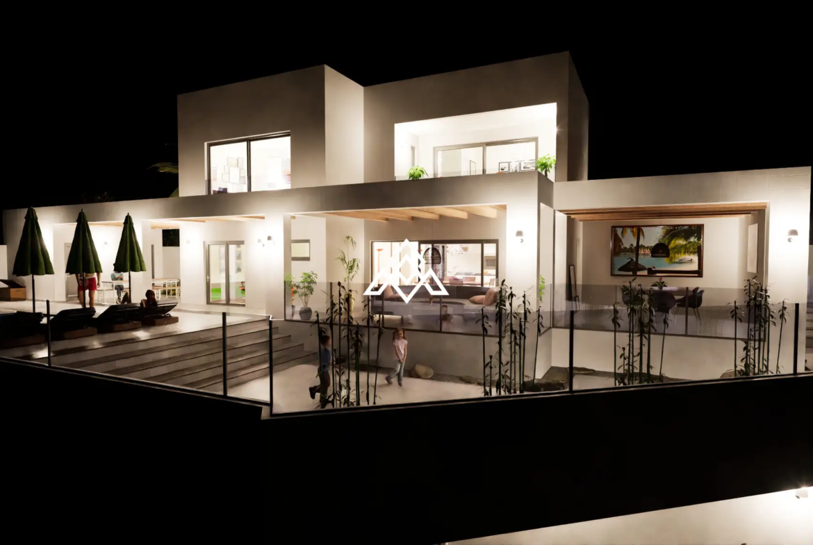 Exclusive Torreblanca Villa with approved project, building licence and panoramic sea views. Premium Spain villa for sale in Fuengirola.