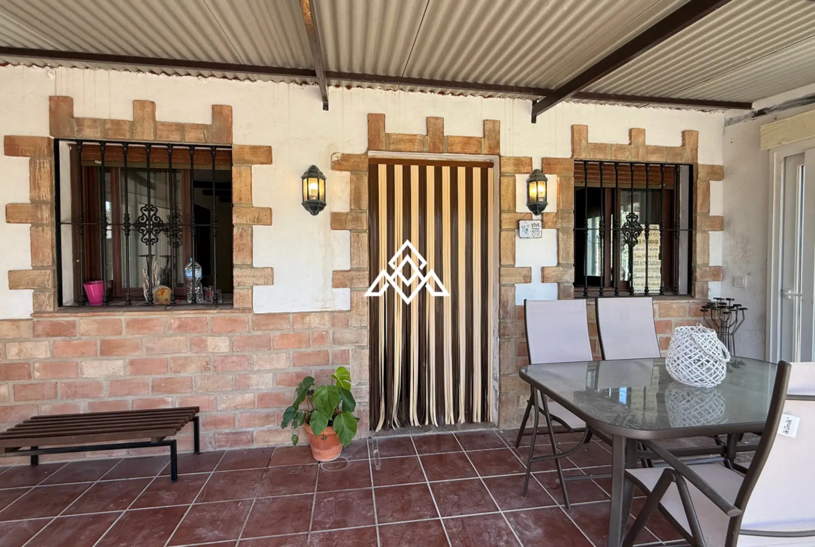 Charming Rustic Estate Monda with two independent homes, mountain views and 3,200 m² of land. Spain real estate investment near Málaga.