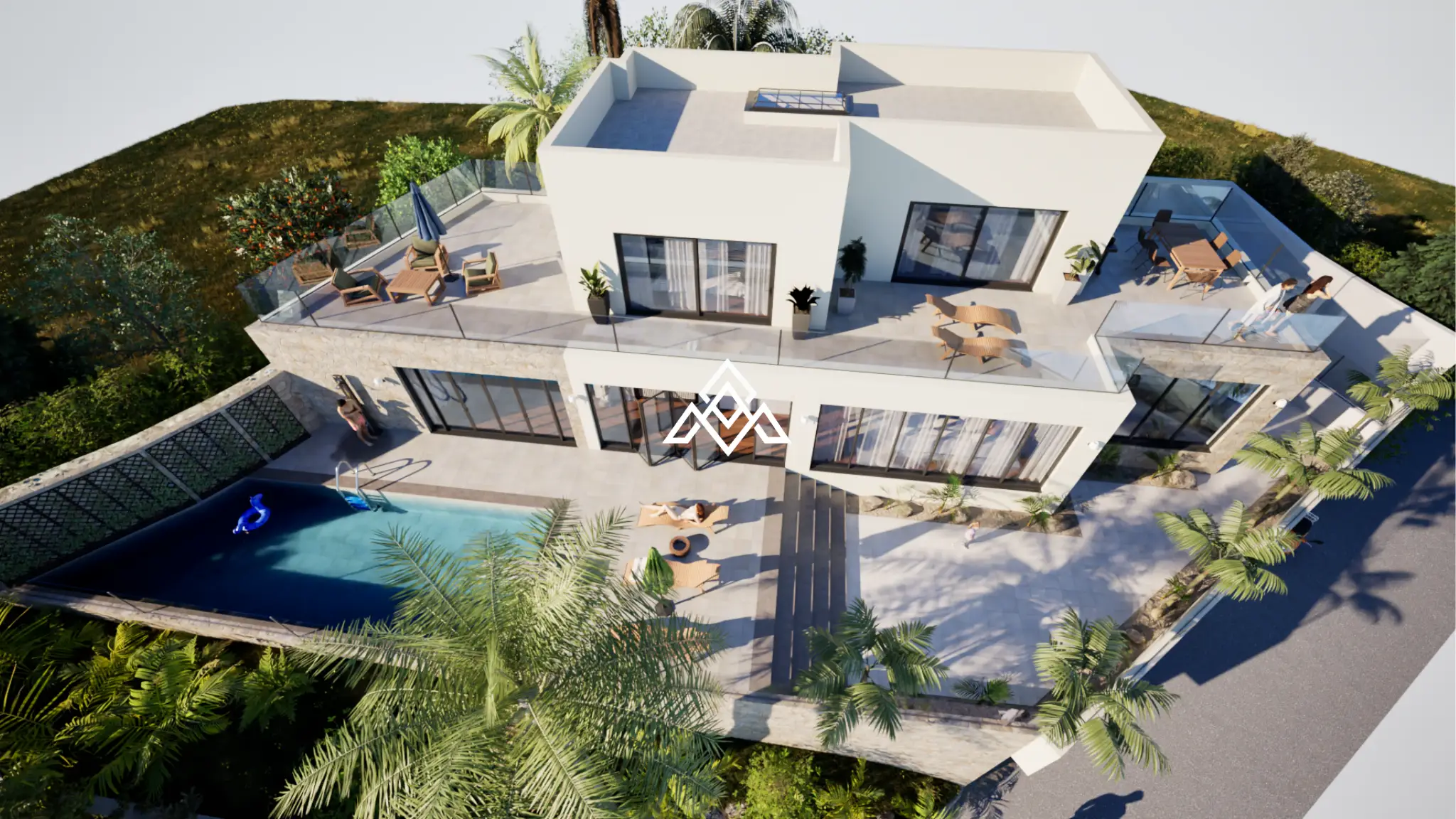 Exclusive Torreblanca Villa with approved project, building licence and panoramic sea views. Premium Spain villa for sale in Fuengirola.