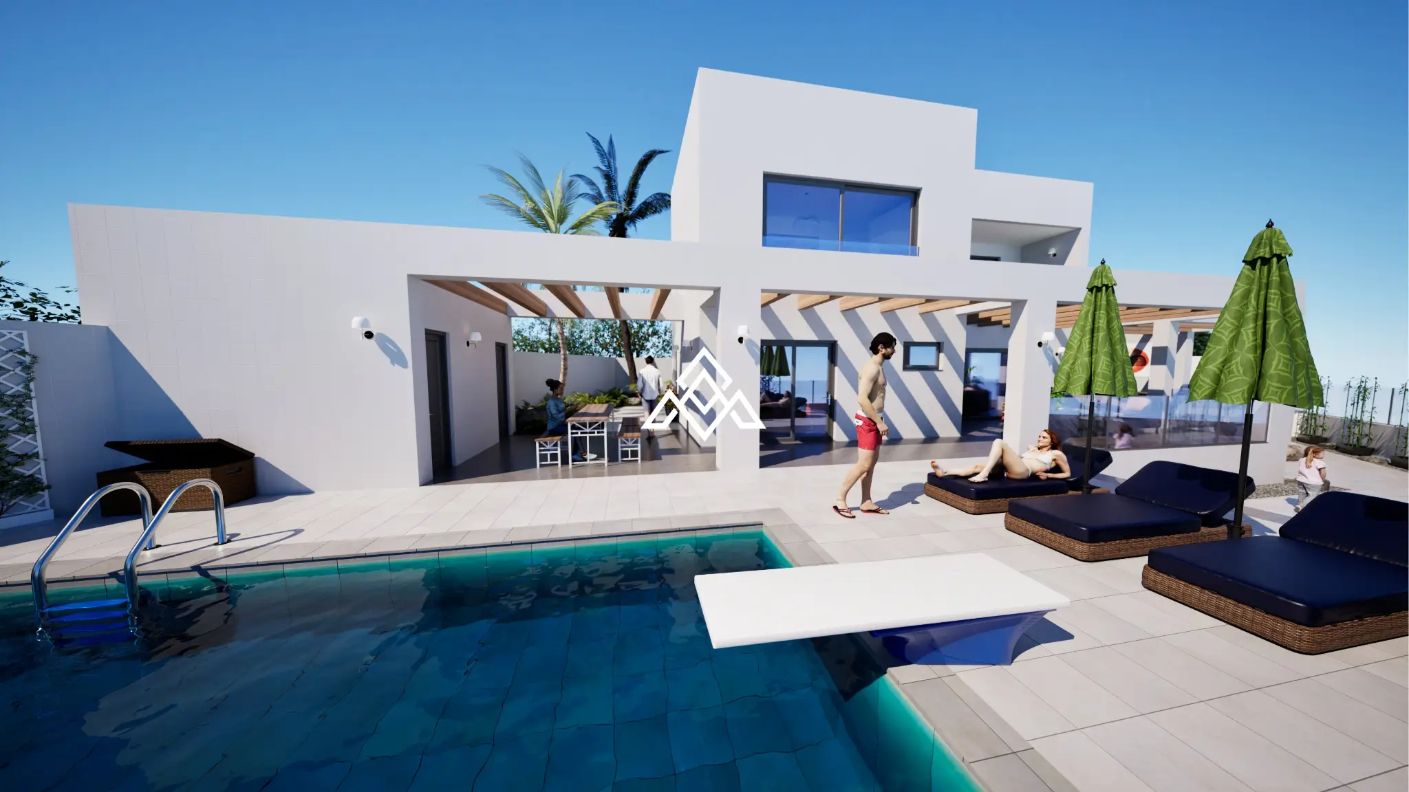 Exclusive Torreblanca Villa with approved project, building licence and panoramic sea views. Premium Spain villa for sale in Fuengirola.