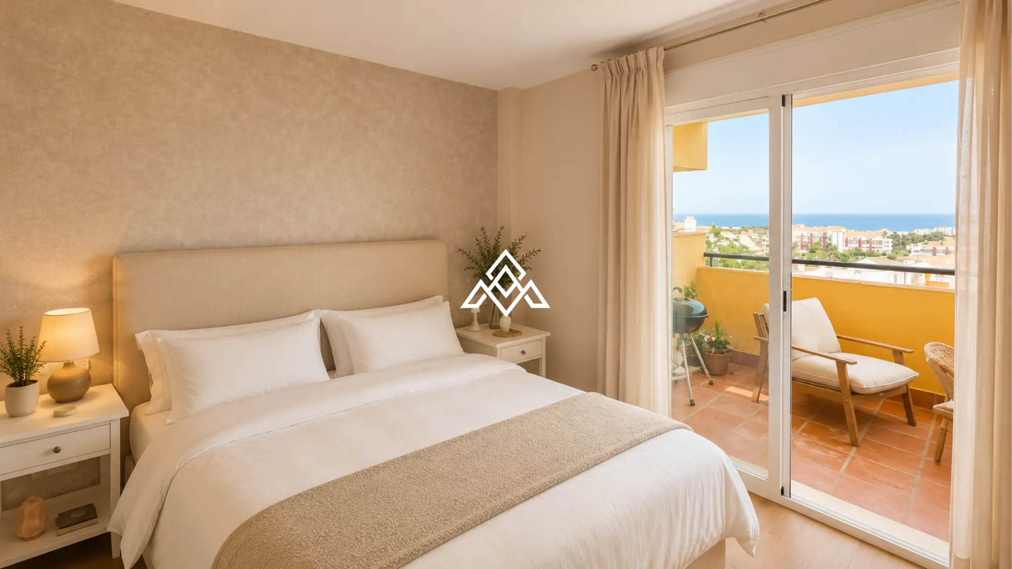 Stylish Riviera del Sol Apartment with panoramic sea views, 2 bedrooms, garage and storage. Prime Spain real estate opportunity.