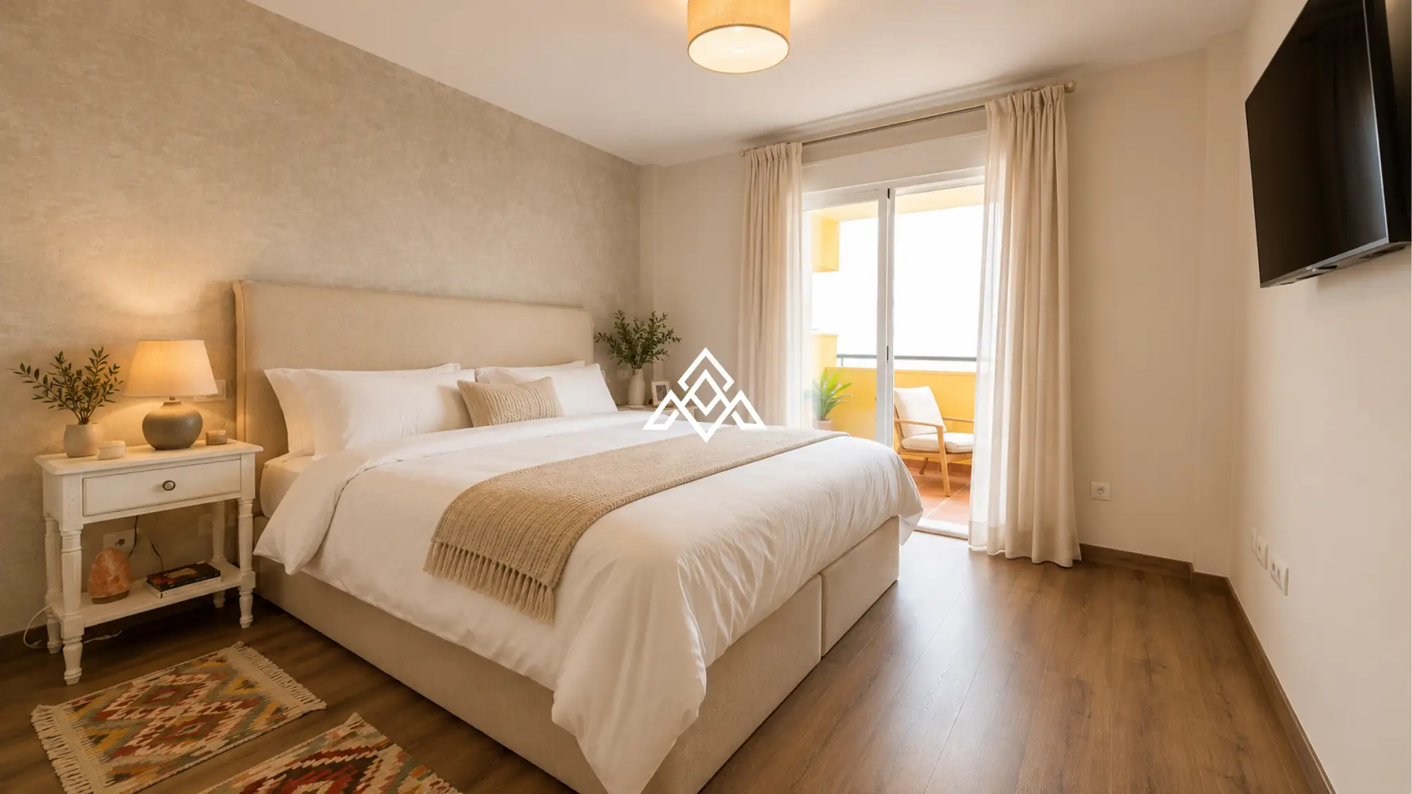 Stylish Riviera del Sol Apartment with panoramic sea views, 2 bedrooms, garage and storage. Prime Spain real estate opportunity.