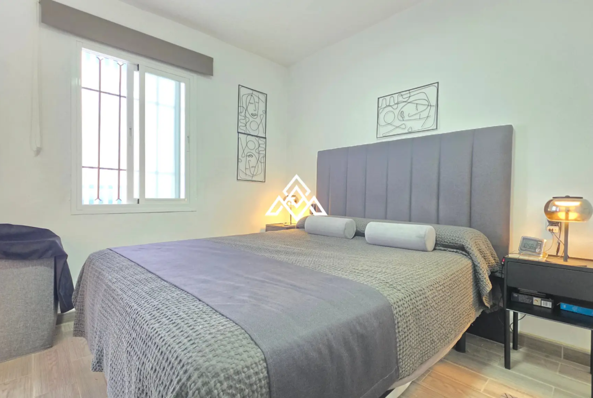 Charming Cortijo Blanco Penthouse near the beach and Puerto Banús. Great Spain real estate investment with terrace and pool views.