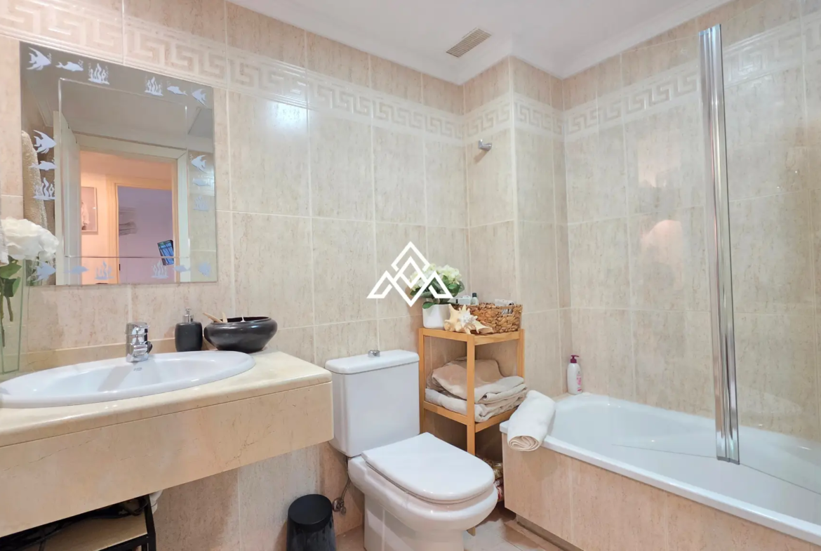 Exclusive Golden Mile Garden Apartment with private garden, terrace and 24h security. Prime Spain real estate in Marbella near the beach.