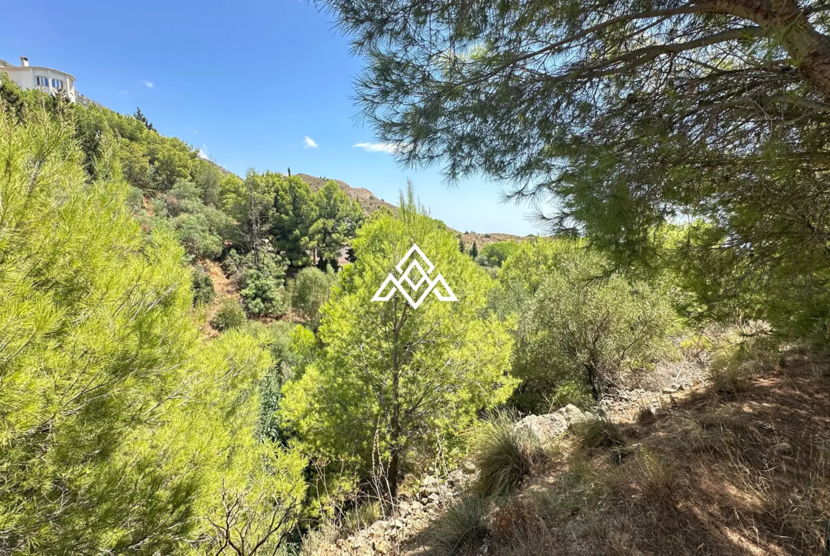 Valtocado urban plot in Mijas with panoramic sea views, up to 5,000 m² of land and residential building potential. Prime Spain real estate opportunity.