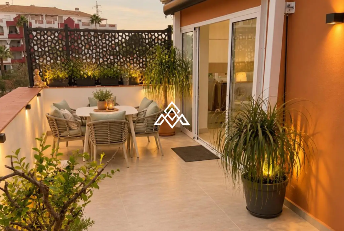 Riviera del Sol Penthouse with 60 m² terrace and golf course views in Mijas Costa