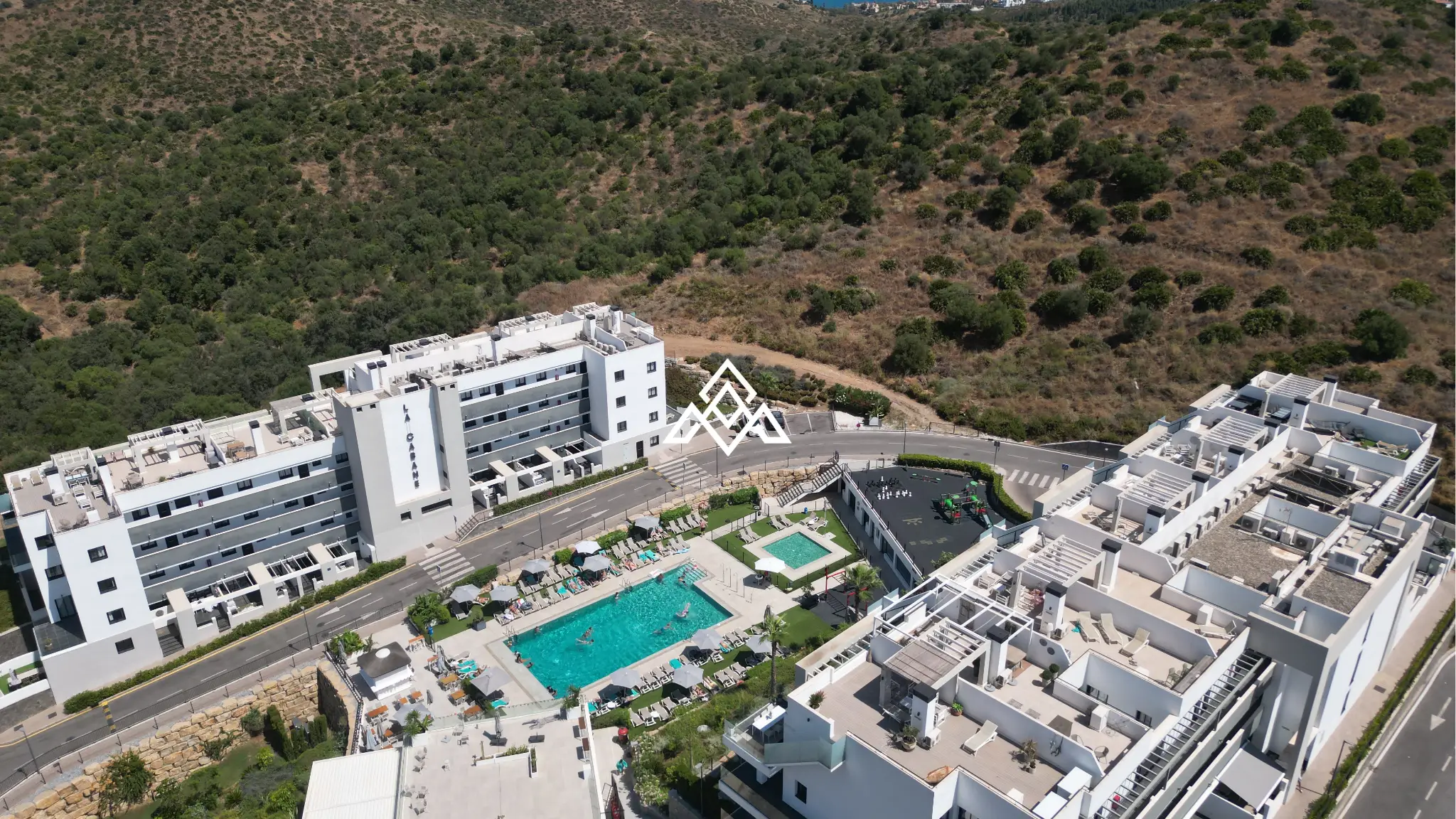 MPA-0133 Hacienda el Sueño Apartment with private garden terrace and pool views in Mijas