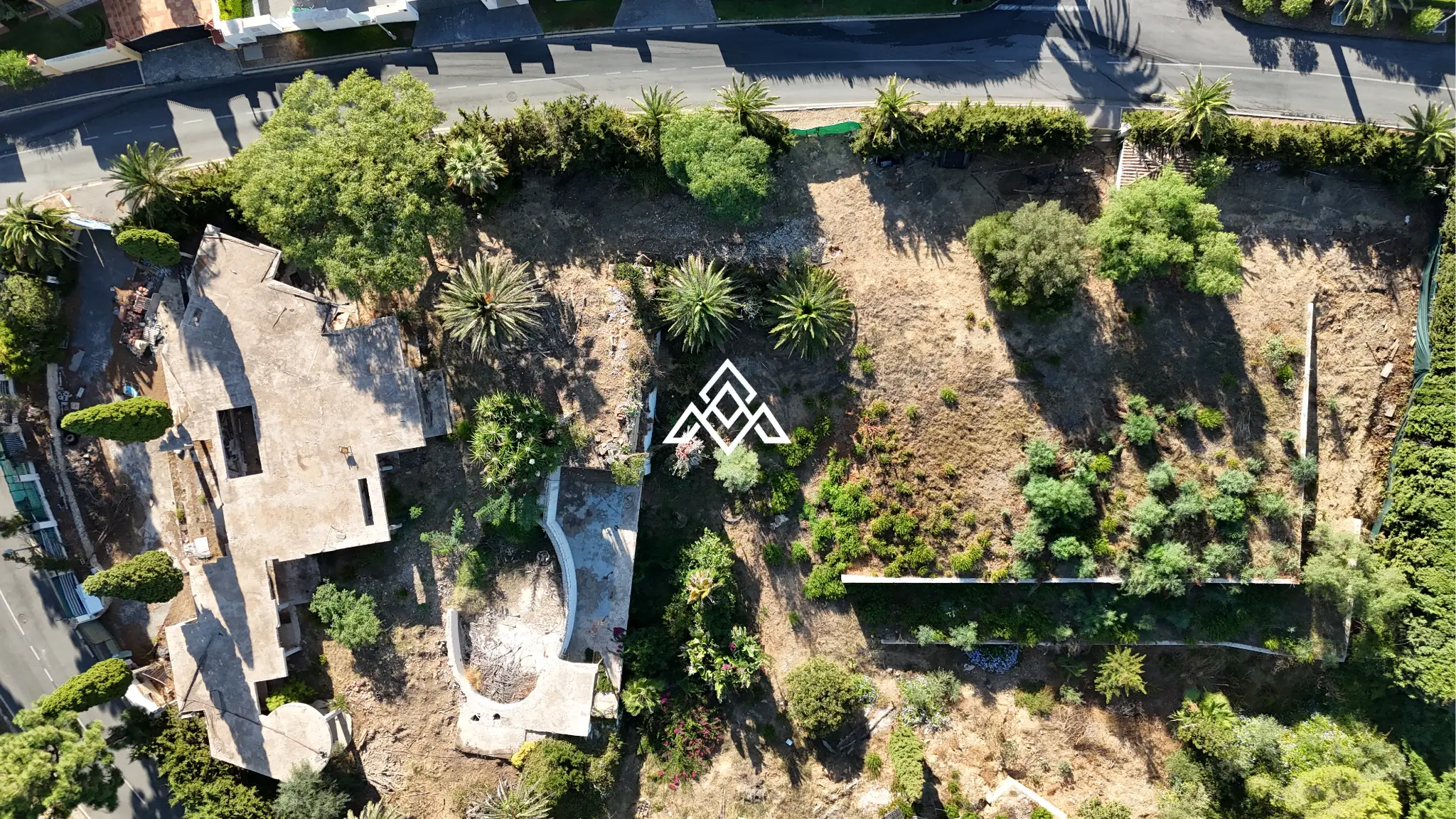 MPA-0124 Hacienda de Las Chapas plot for sale in Marbella with panoramic sea views, 4,000 m² of land and a villa project awaiting a building licence.