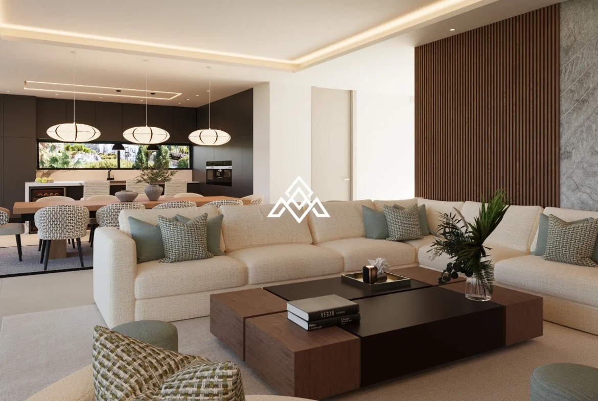 Luxury Los Monteros villa for sale with panoramic sea views, infinity pool and rooftop jacuzzi in Marbella.