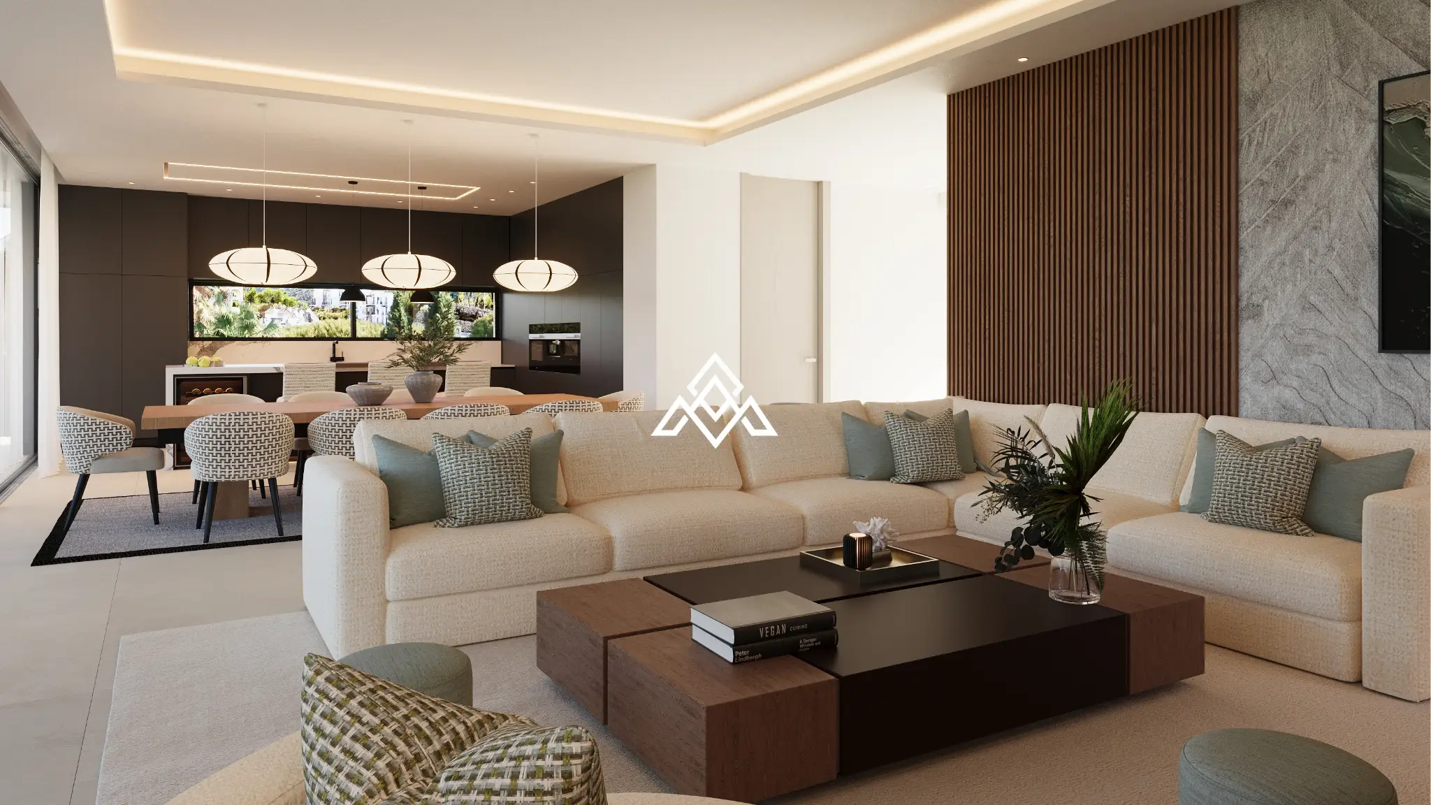 Luxury Los Monteros villa for sale with panoramic sea views, infinity pool and rooftop jacuzzi in Marbella.