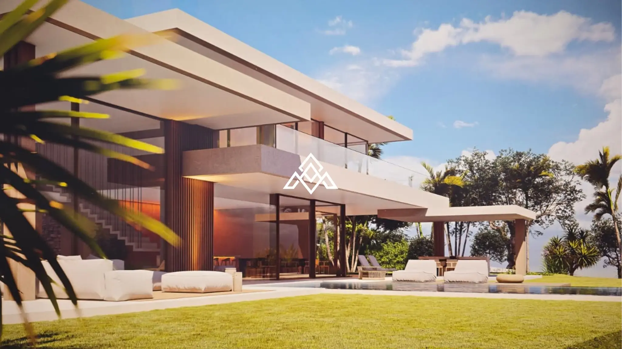 MPA-0125 La Cala Golf plot for sale in Mijas Costa, featuring 1,733 m² of land, panoramic sea and golf views, and a unique architectural project.