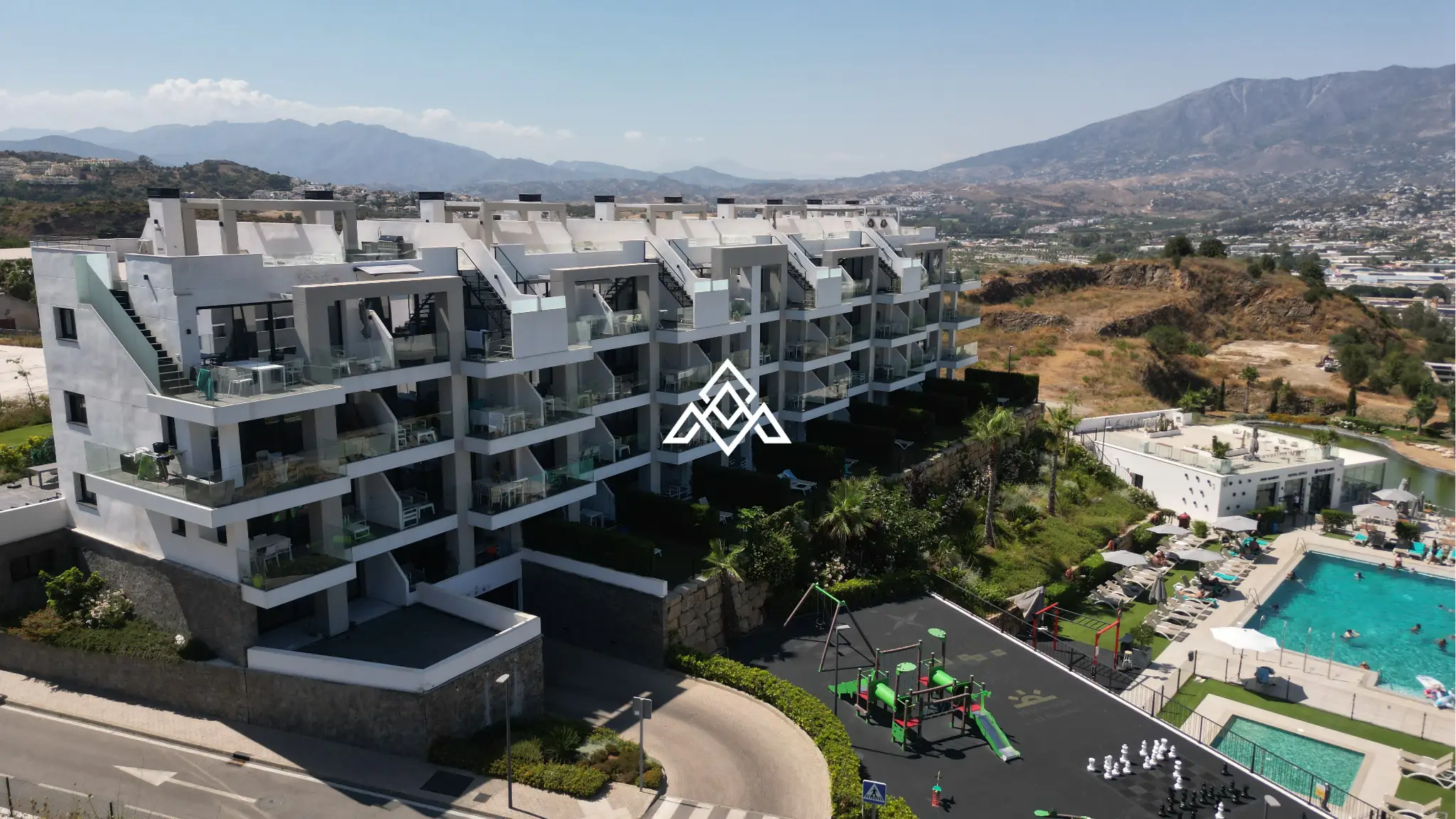MPA-0133 Hacienda el Sueño Apartment with private garden terrace and pool views in Mijas