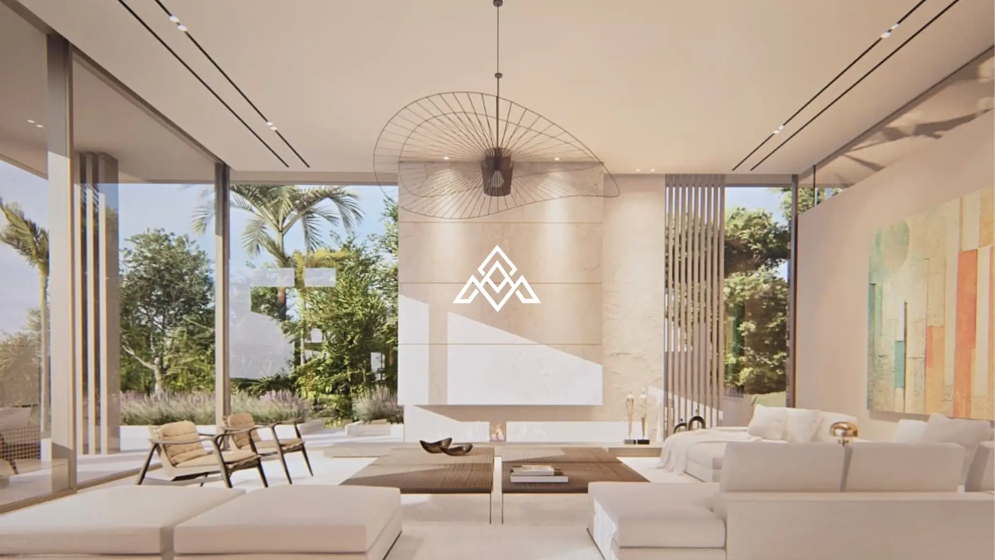 MPA-0125 La Cala Golf plot for sale in Mijas Costa, featuring 1,733 m² of land, panoramic sea and golf views, and a unique architectural project.